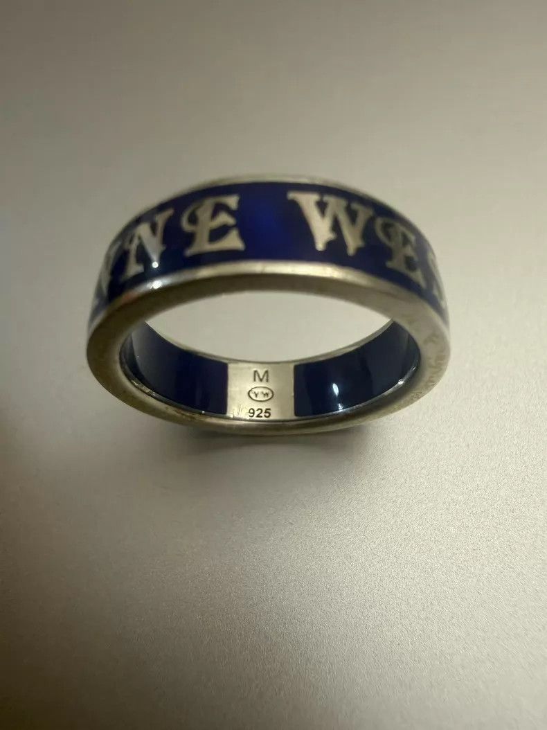 Vivienne Westwood Vivienne Westwood Saturn Enamel Ring Size ONE SIZE - 3 Thumbnail