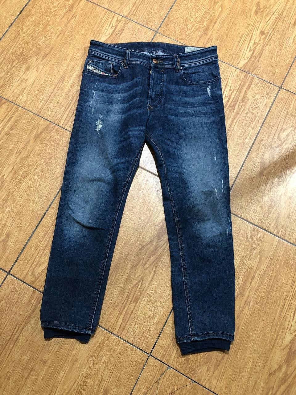 Diesel Diesel SLEENKER Jeans Dark Blue Slim Skinny Stretch Men's Size US 30 / EU 46 - 15 Thumbnail