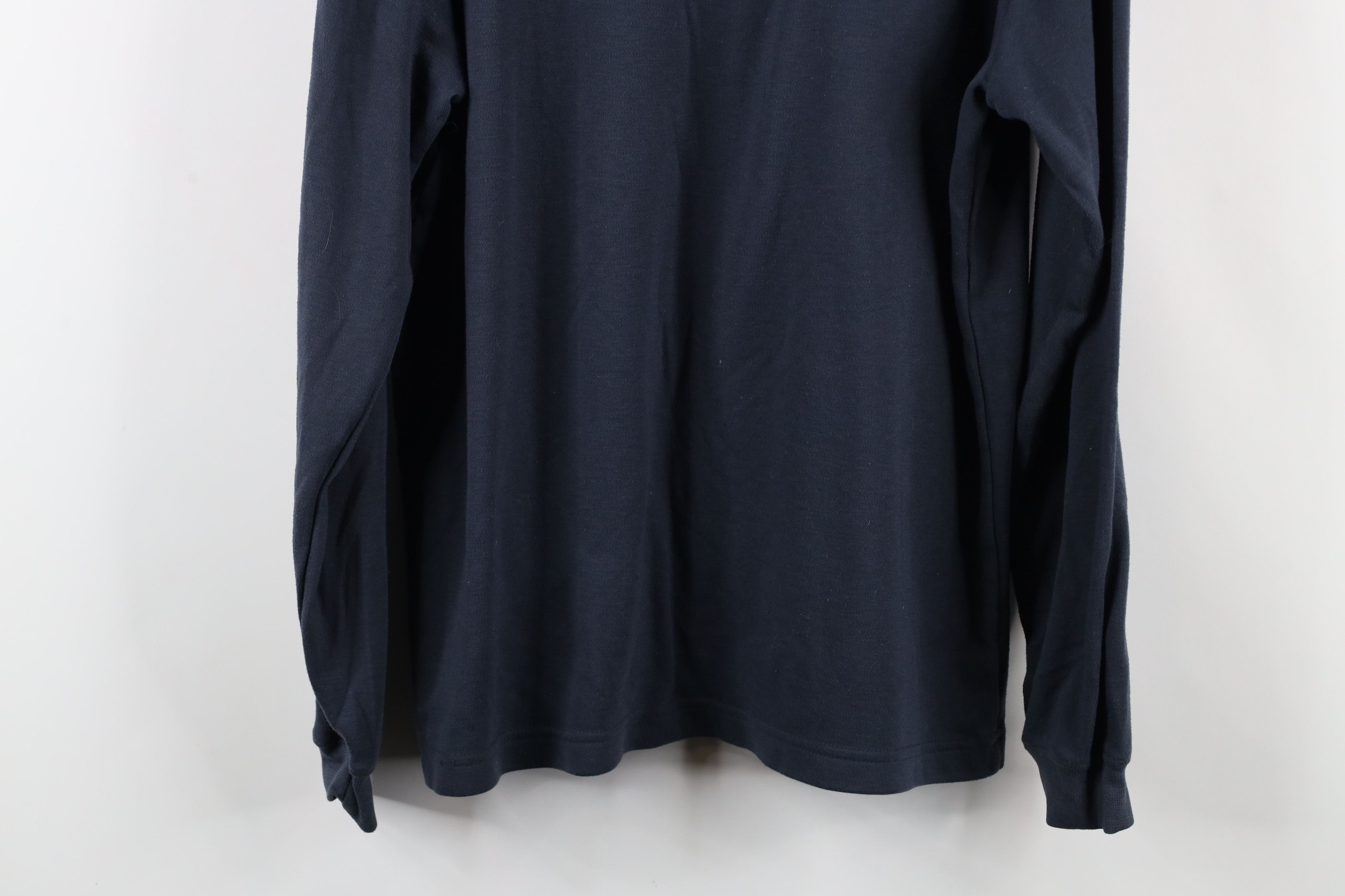Reebok × Vintage Vintage 90s Reebok Mock Neck Long Sleeve T-Shirt Gray USA Size US XL / EU 56 / 4 - 11 Thumbnail