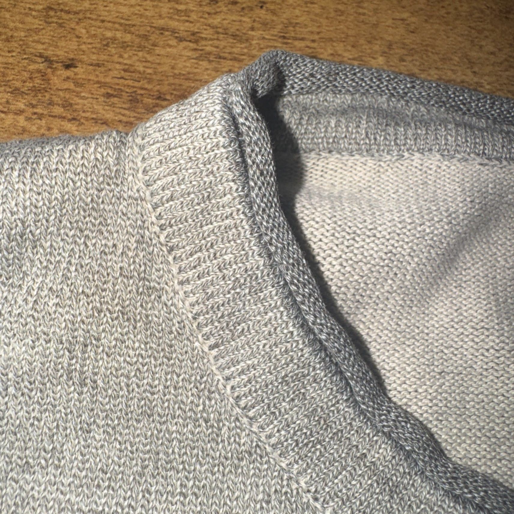 Vintage Unbranded Lightweight Crewneck Jumper Gray Men L Pullover Sweater Casual Military 22x24 Size Regular Size US L / EU 52-54 / 3 - 4 Thumbnail