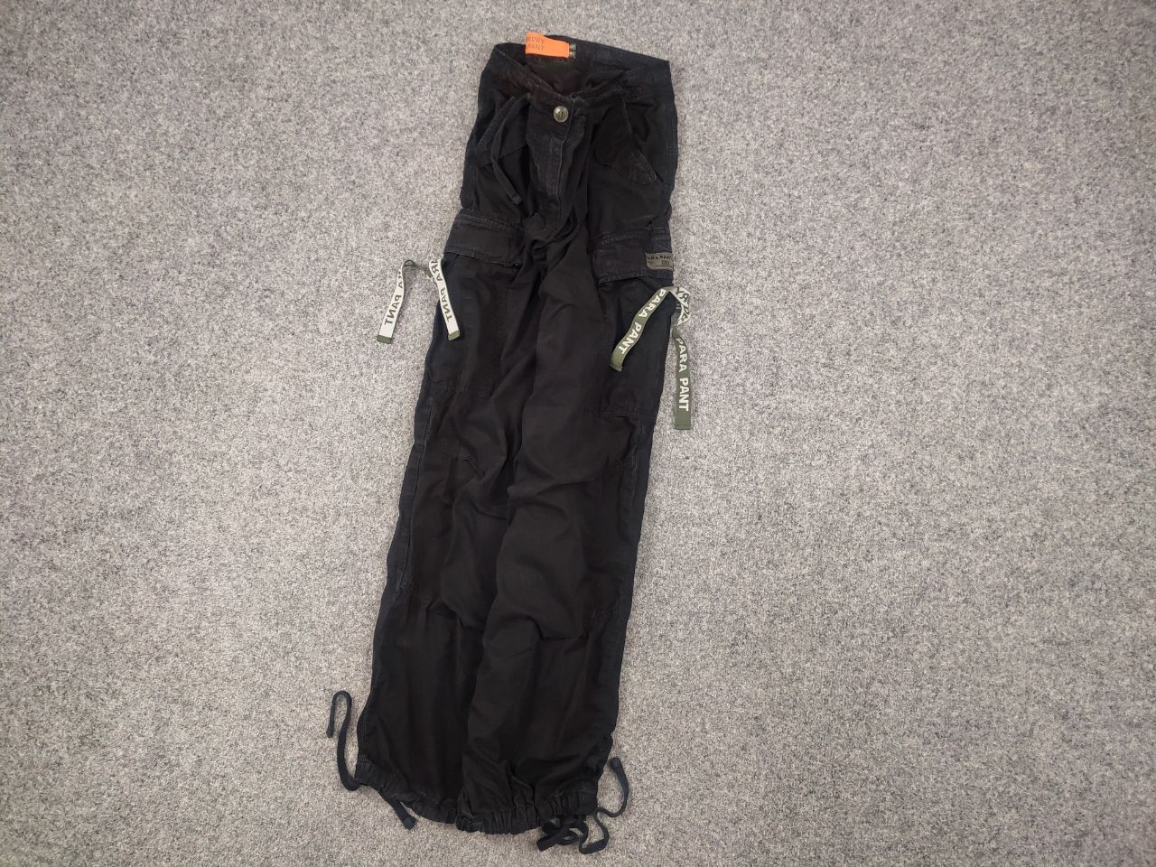 Superdry Superdry Parachute Cargo Black Baggy Pants Vintage Style Size US 32 / EU 48 - 3 Thumbnail