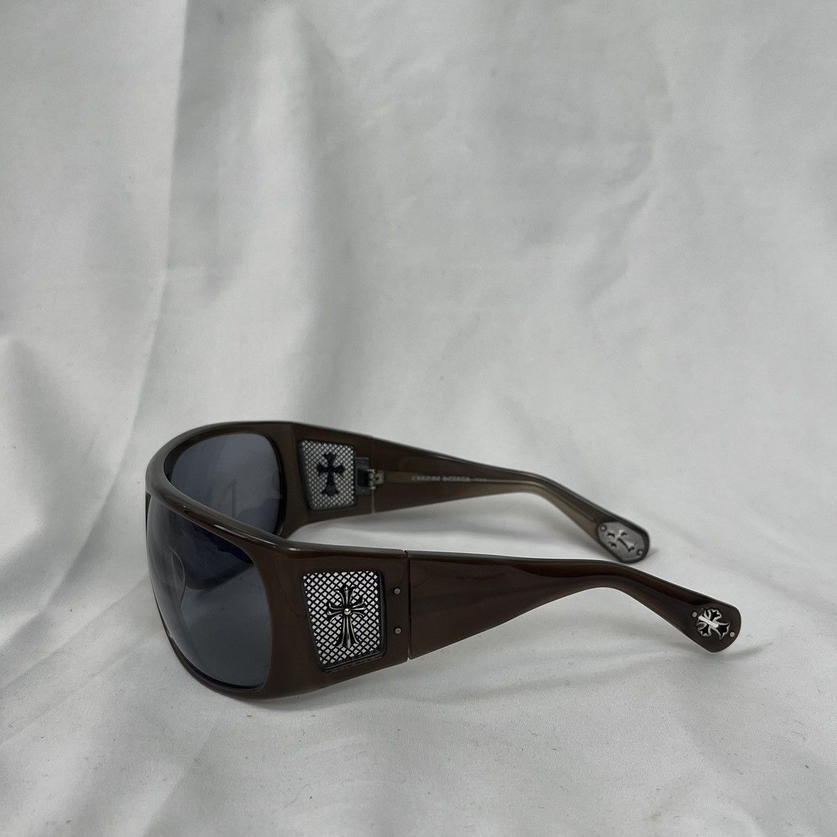 Chrome Hearts Chrome Hearts Post Op Light Brown Tinted Lenses (PreOwned) Size ONE SIZE - 3 Thumbnail