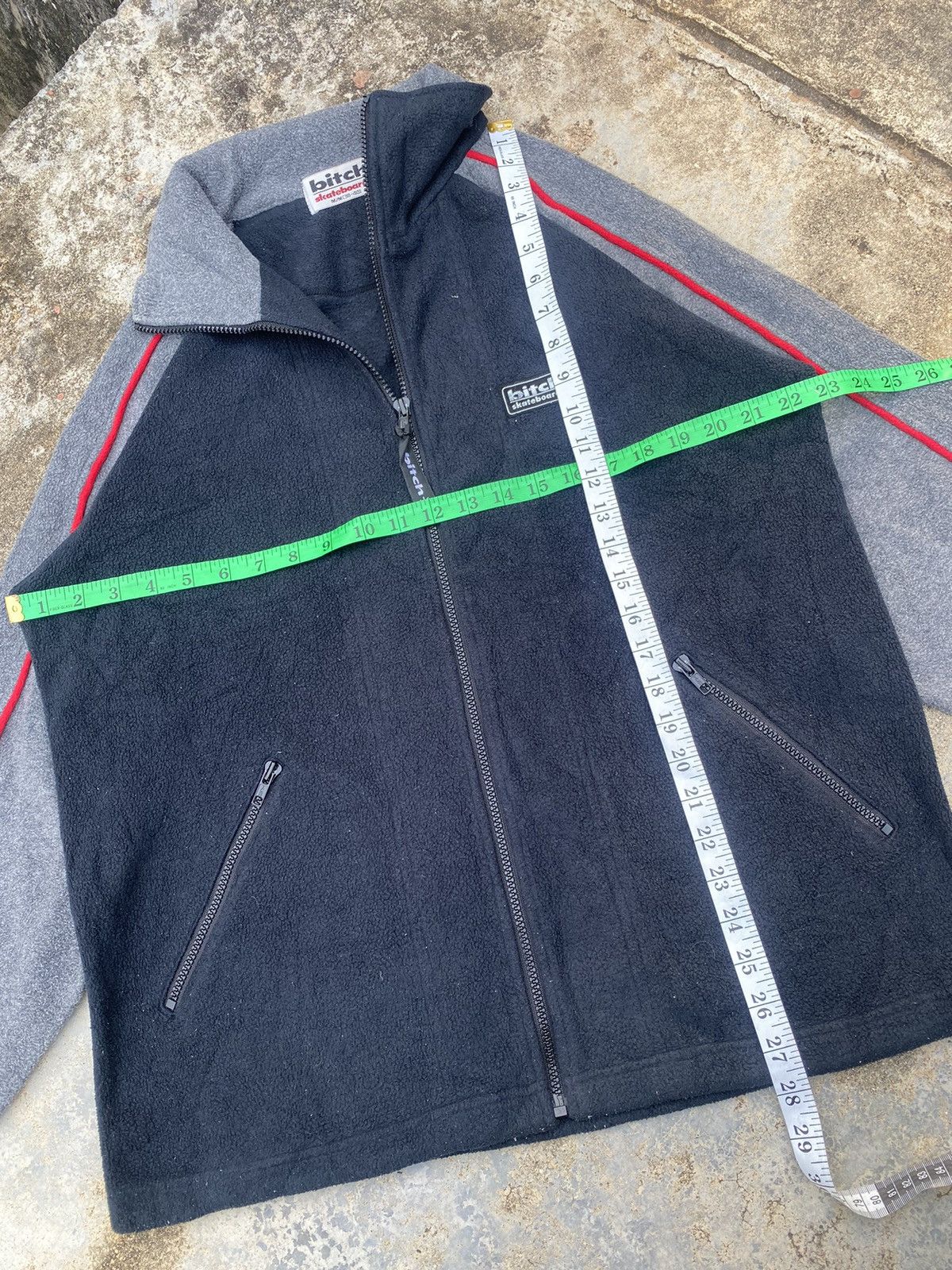 Vintage 🔥 Oversizes 🔥 Vintage 90s Bitch Skateboards Fleece Jacket Size US M / EU 48-50 / 2 - 7 Thumbnail
