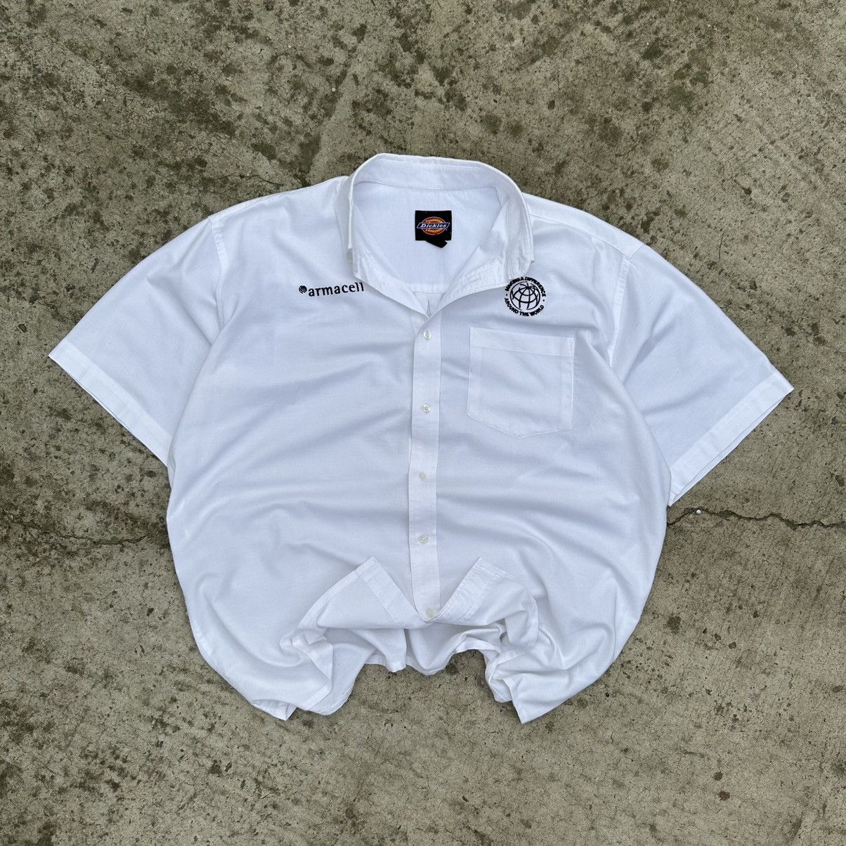 Dickies Vintage Dickies Button Up Shirts Armacell Size XXL Y2K SK8 Size US XXL / EU 58 / 5 - 3 Thumbnail