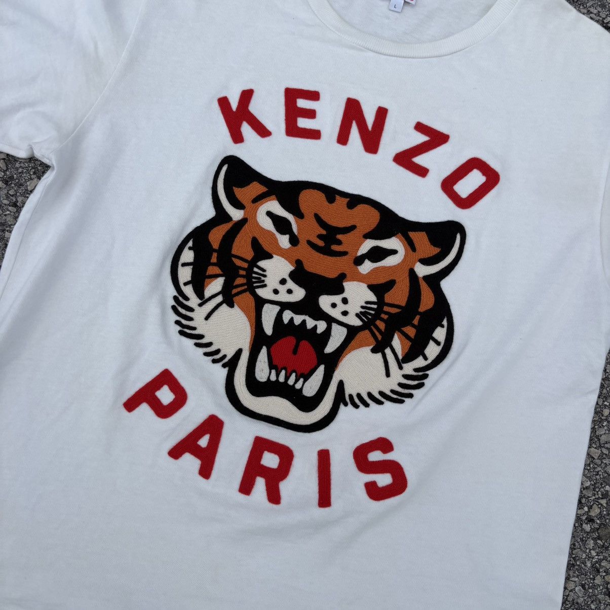 Kenzo Kenzo Embroidered Tiger Tee Size US L / EU 52-54 / 3 - 2 Thumbnail