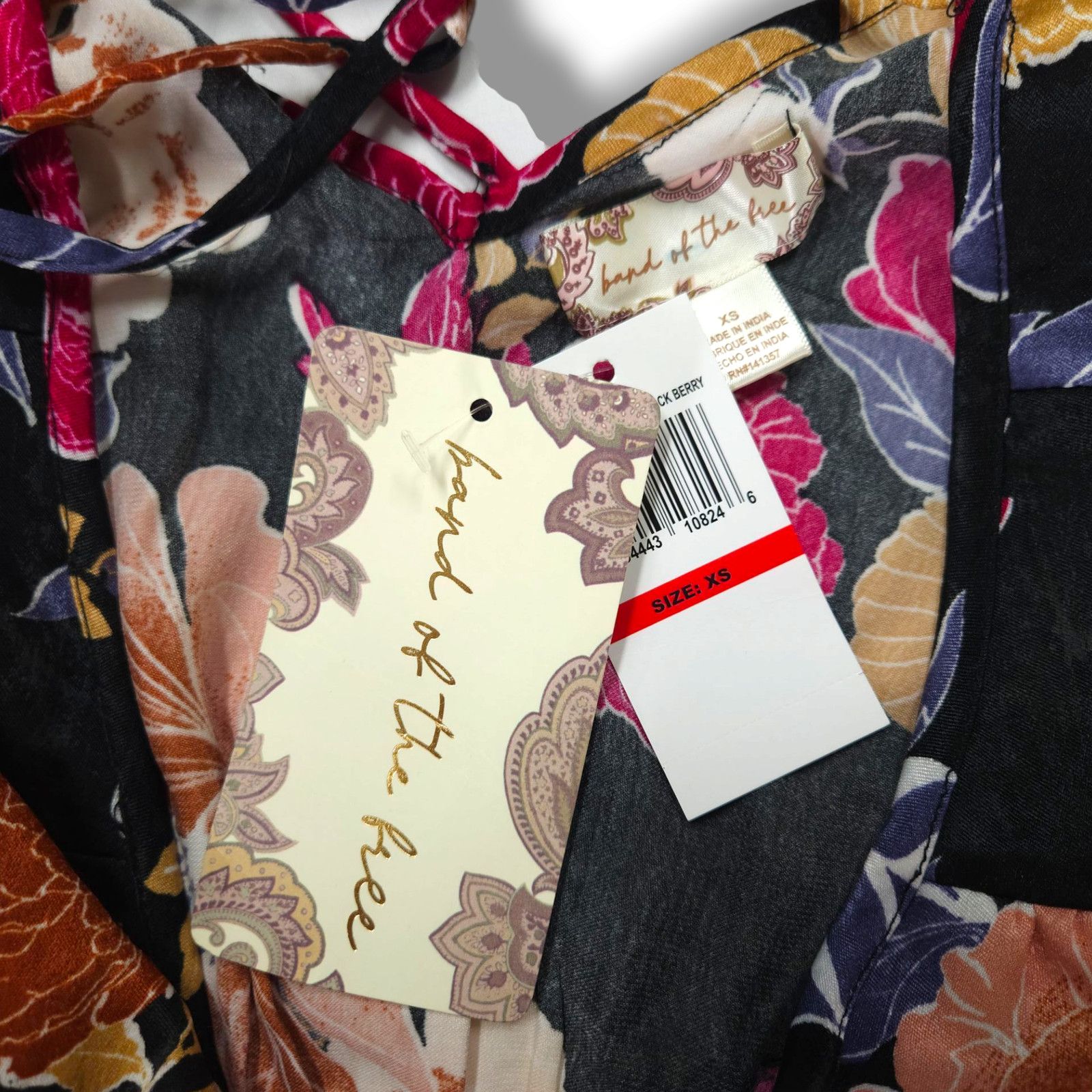 Other NWT Band of the Free Floral Faux Wrap Maxi Dress Sz. XS [2] Size XS / US 0-2 / IT 36-38 - 3 Thumbnail