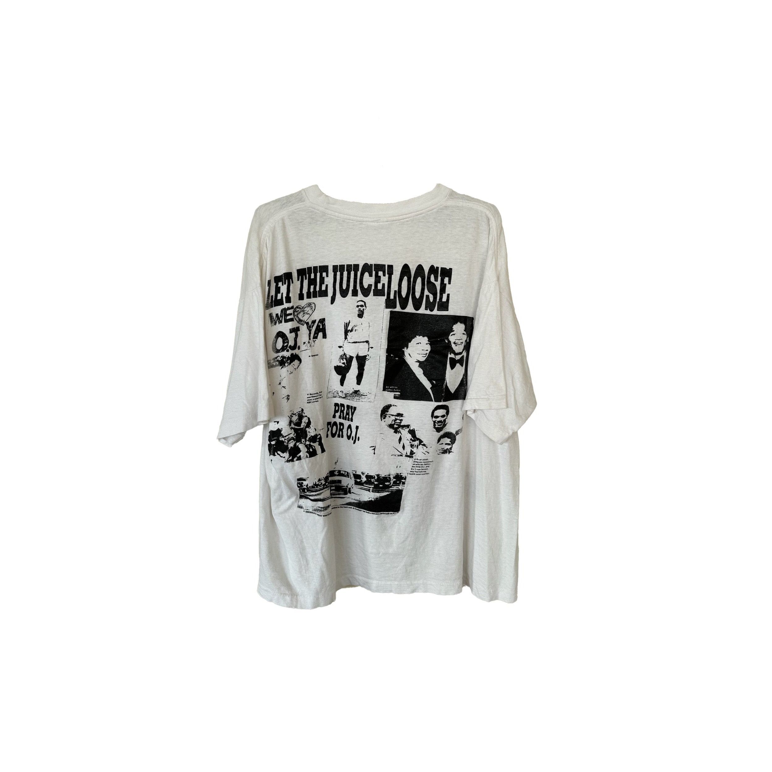 Vintage OJ Not Guilty Tee Size US XL / EU 56 / 4 - 2 Thumbnail