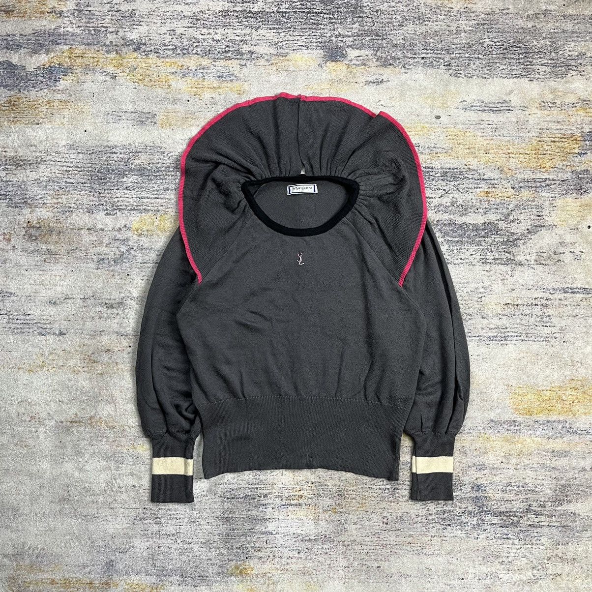 Yves Saint Laurent Vintage 90s Yves saint laurent tricots knit sweater Size M / US 6-8 / IT 42-44 - 2 Thumbnail
