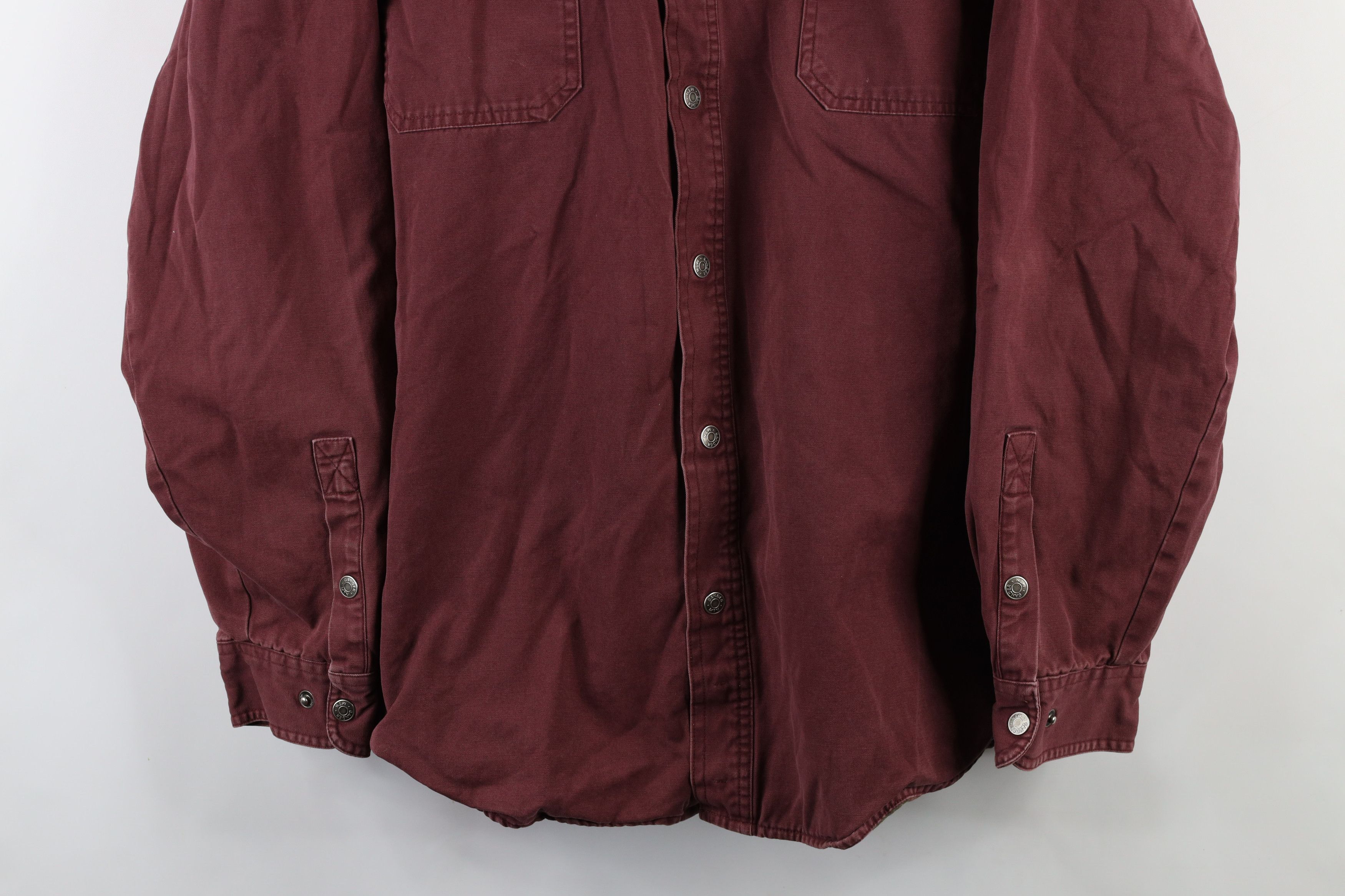 Vintage Vintage Gander Mountain Lined Canvas Button Shirt Jacket Size US XL / EU 56 / 4 - 3 Thumbnail