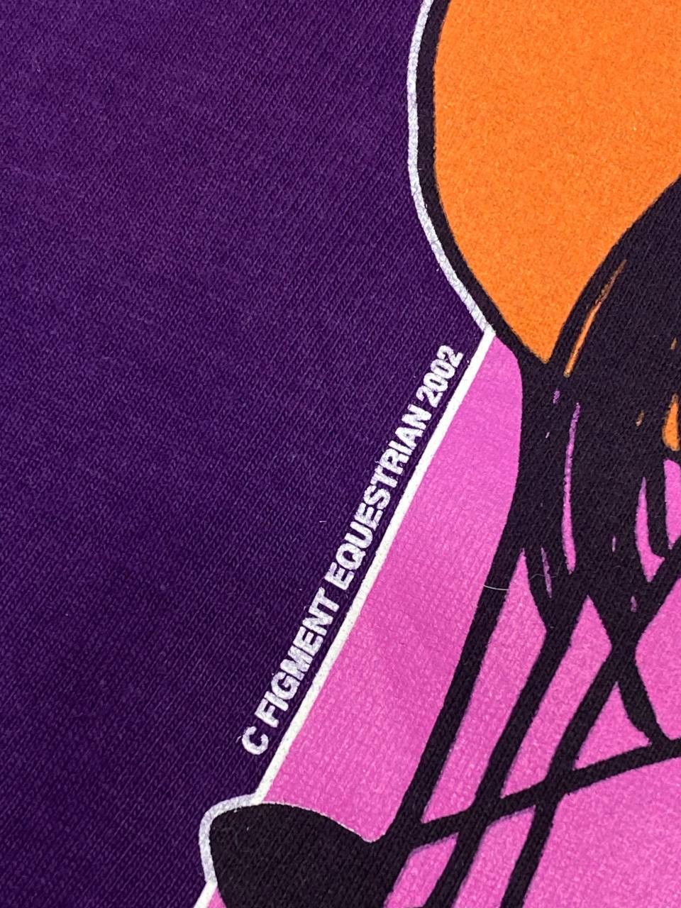 Cartoon Network Vintage Figment Disney 2002 Horses Trouble! Promo T-Shirt Size US M / EU 48-50 / 2 - 8 Thumbnail