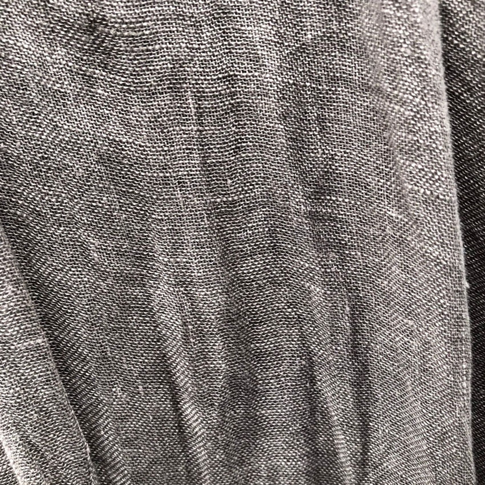 Zara VINTAGE Zara 100% Linen Open Front Kimono Cardigan Womens XS-S Brown Gauze Longline Size XS / US 0-2 / IT 36-38 - 7 Thumbnail