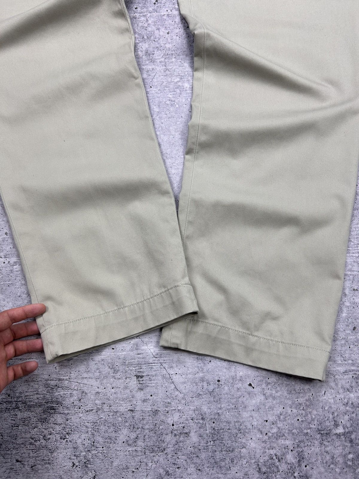 Designer × Polo Ralph Lauren × Vintage Vintage Polo Ralph Lauren Y2K Style Gordon ChinoBeige Pants Size US 38 / EU 54 - 8 Thumbnail