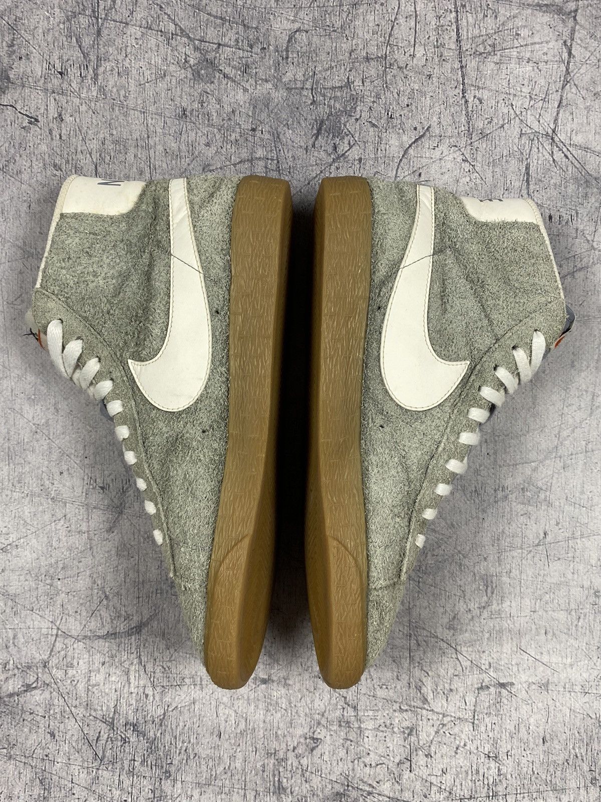 Nike × Vintage Nike Blazer Mid Suede y2k drill Sneakers Size US 7.5 / IT 37.5 - 7 Thumbnail