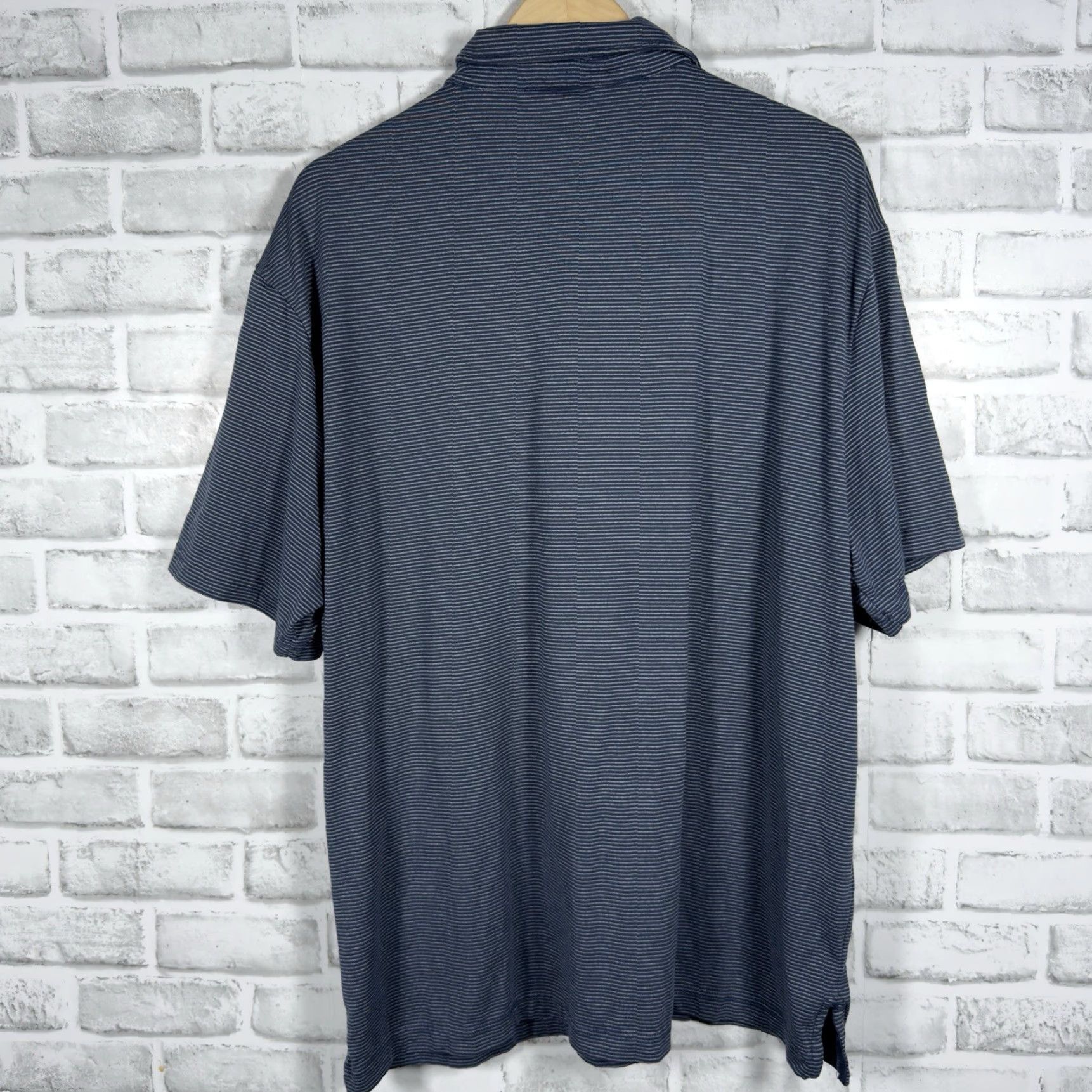 Vintage 01.Algo Performance Polo Shirt Mens 2XL Athletic Blue Shirt Size US XXL / EU 58 / 5 - 5 Thumbnail