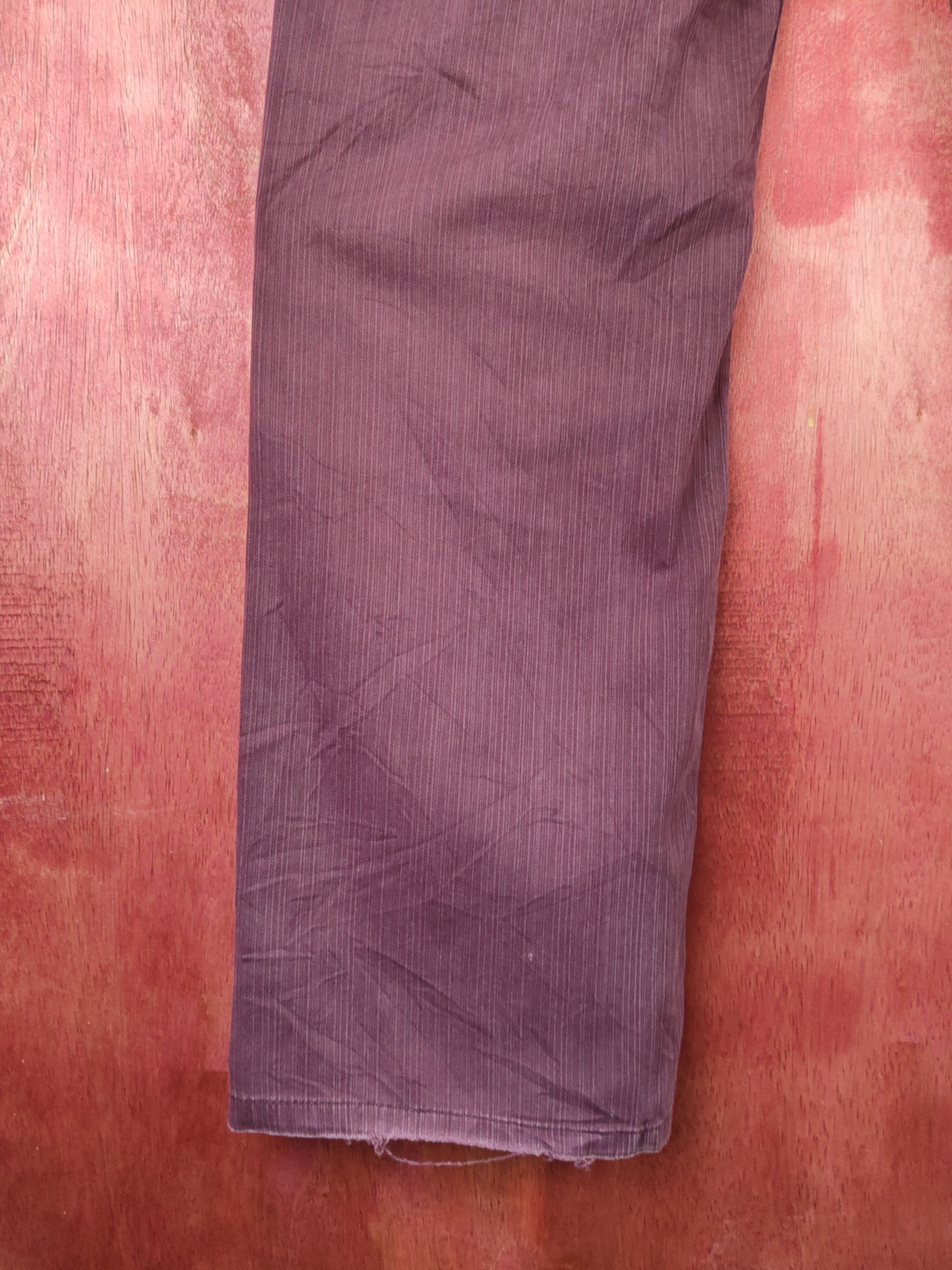 Japanese Brand Klein Plus Homme Purple Faded Multipocket Jeans #S1760 Size 33" - 10 Thumbnail