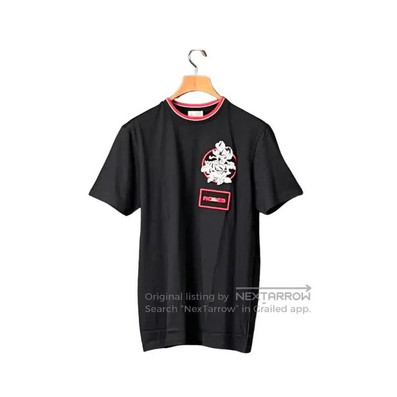 Dior Dior Black Cotton Short Sleeve Tee with Print . Size US M / EU 48-50 / 2 - 1 Thumbnail