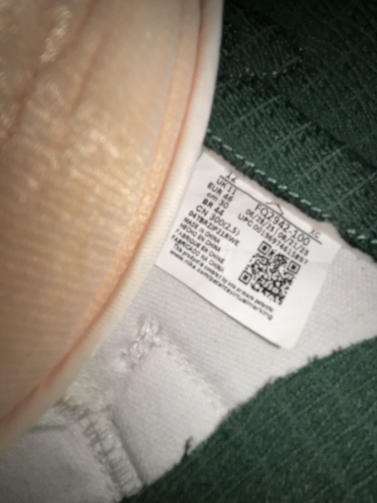 Jordan Brand A MA MANIÉRE X JORDAN AIR SHIP PE SP 'GREEN STONE' Size US 12 / EU 45 - 12 Thumbnail
