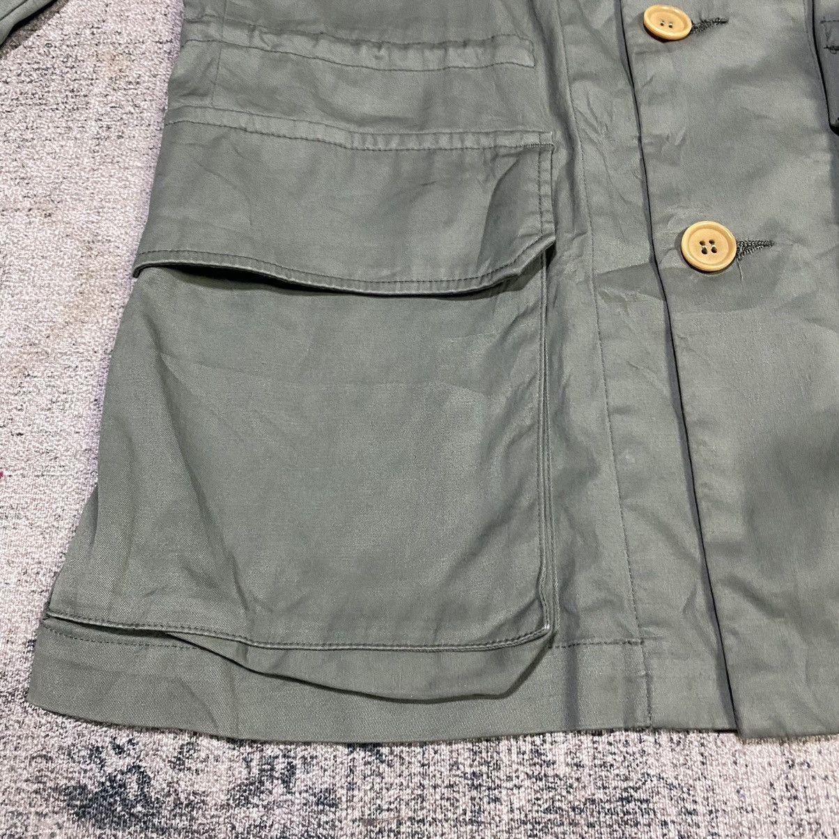 CABANE de ZUCCa × Issey Miyake × Zucca Zucca Military Shirt Jacket Size US S / EU 44-46 / 1 - 9 Thumbnail