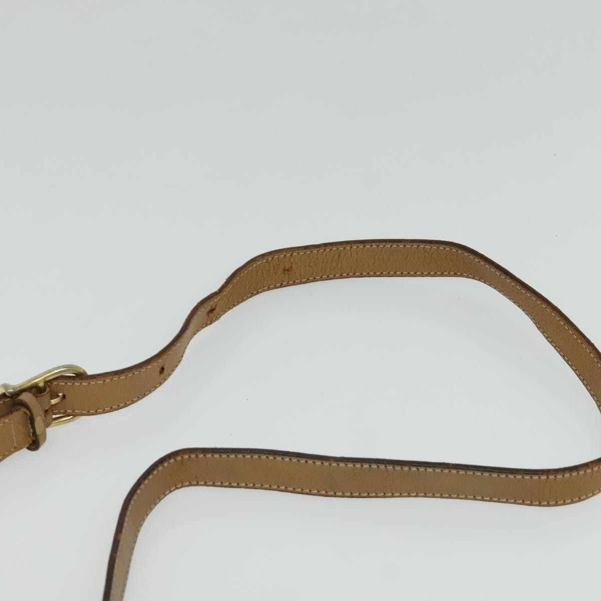 Celine CELINE Macadam Canvas Shoulder Bag Pvc Leather Brown Gold Size ONE SIZE - 8 Thumbnail