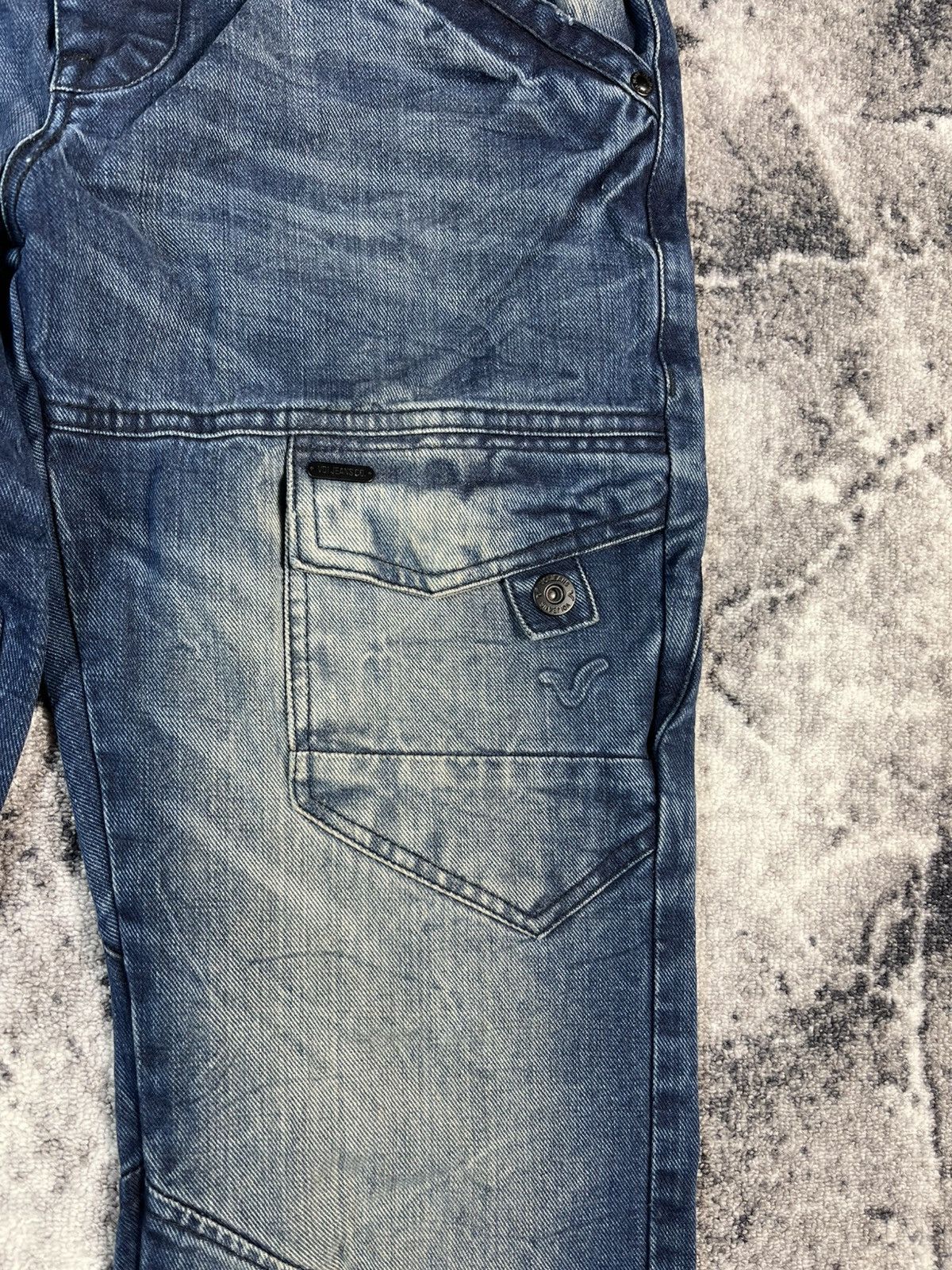 Voi Jeans Voi Jeans Distressed Cargo Denim Blue Y2K Fit Size US 30 / EU 46 - 5 Thumbnail