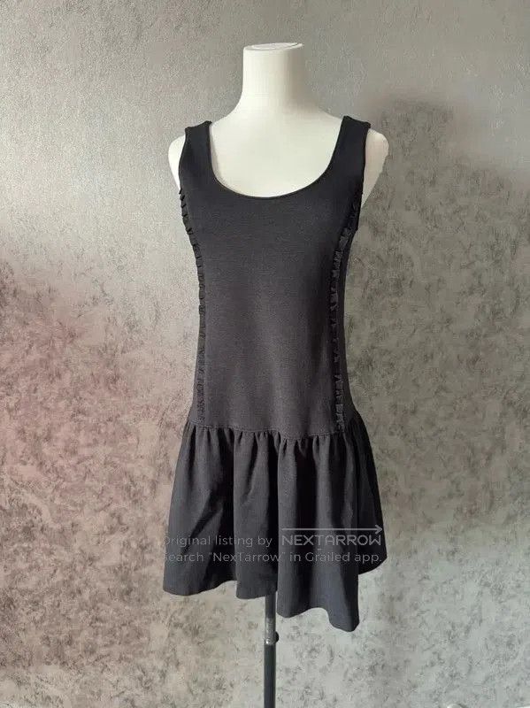 Burberry Burberry Black Cotton Midi Dress for Women. Size S / US 4 / IT 40 - 2 Thumbnail