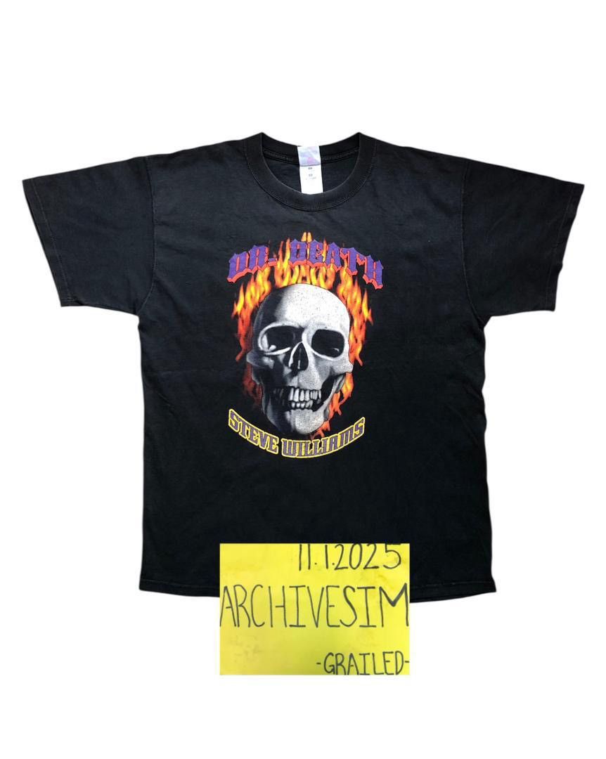Vintage Vintage 90's DR DEATH Steve Williams Wrestling Tee Size US L / EU 52-54 / 3 - 2 Thumbnail