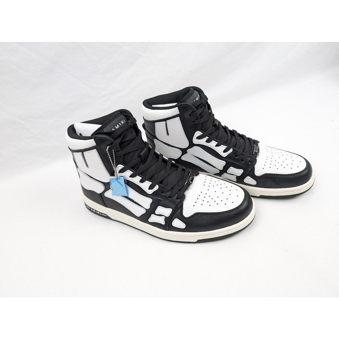 Amiri o1rshd1 Q:3 / Skel top hi / Skeleton high top Sneakers Size US 10 / EU 43 - 17 Thumbnail