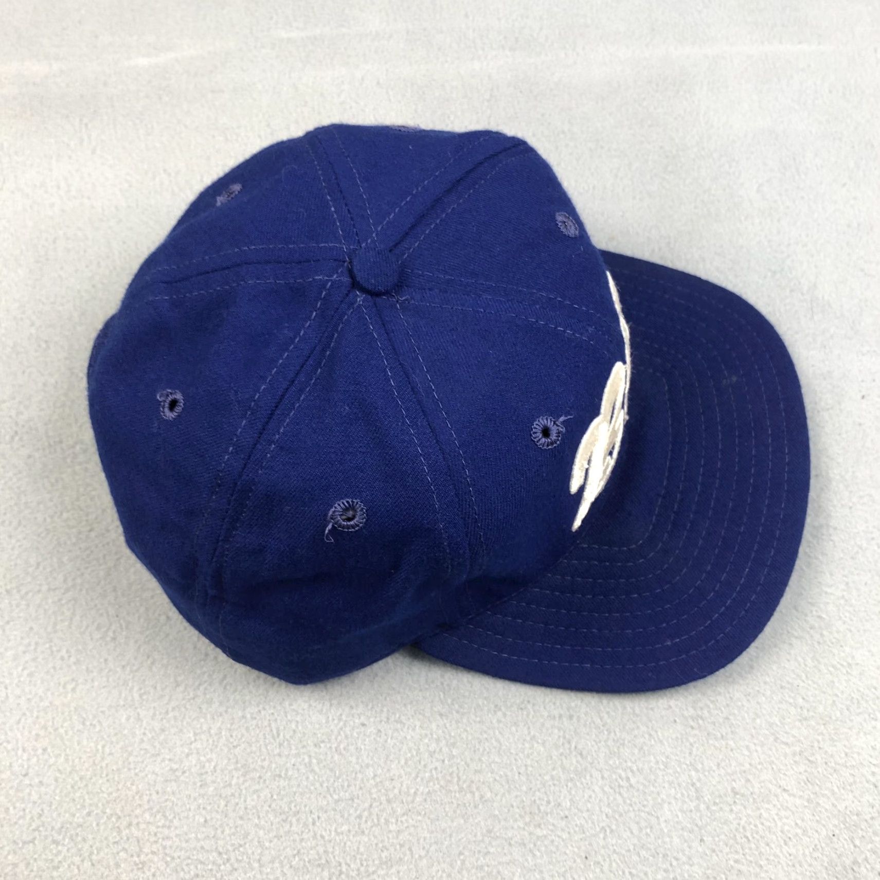 New Era Vintage New Era BP Hat Snap Back Mens Medium Large Baseball Cap Made USA 90s Size ONE SIZE - 5 Thumbnail