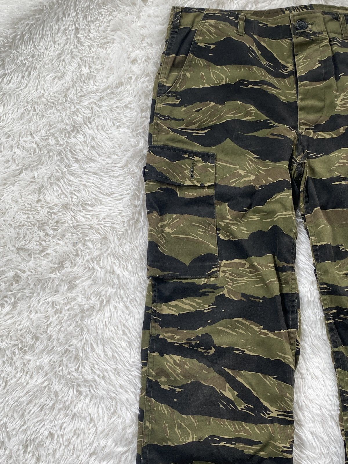 Vintage 💥BINDING NOW💥Vintage N.S Division Cargo Pant Tiger Stripe Size US 34 / EU 50 - 3 Thumbnail