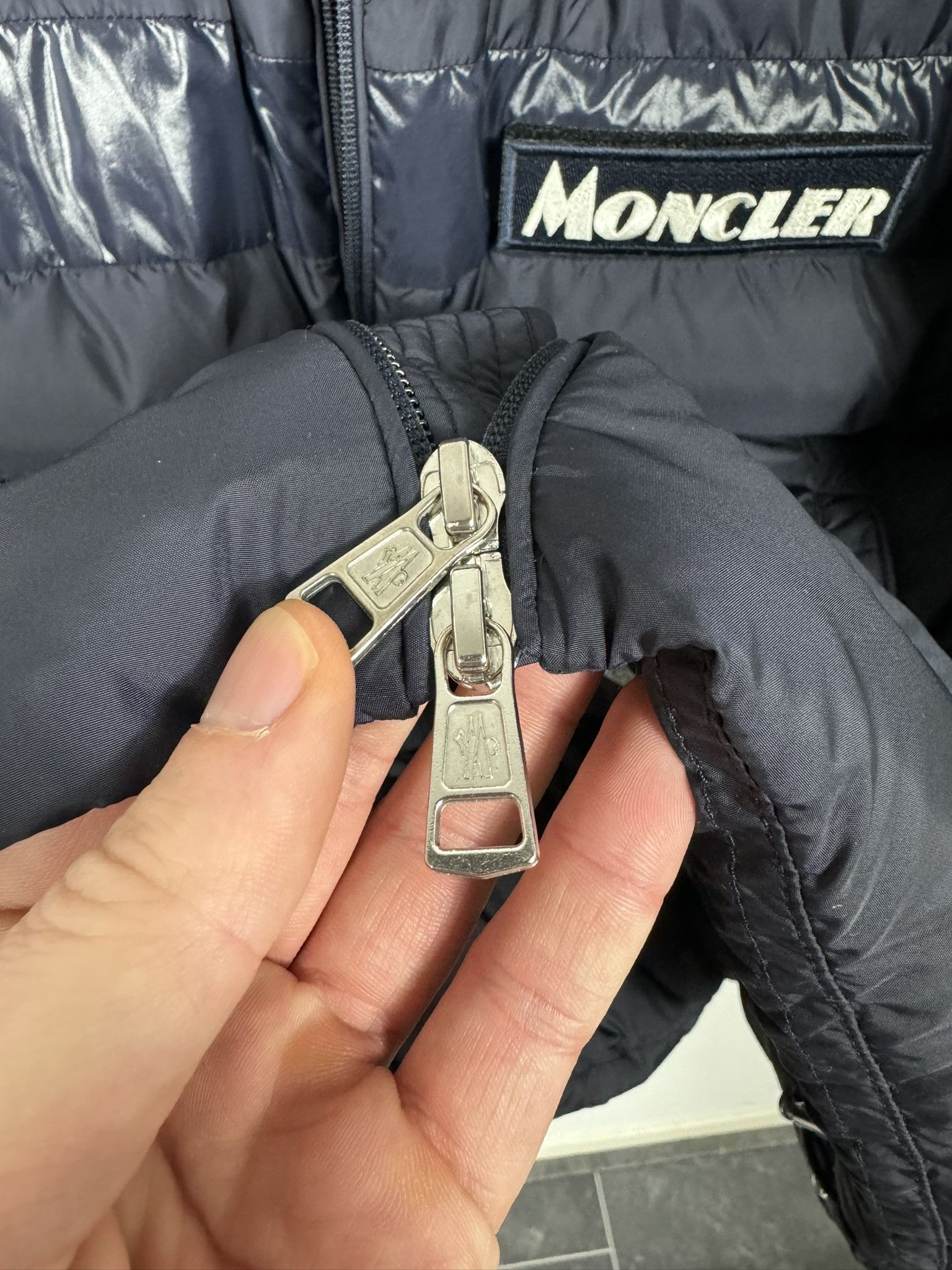 Moncler Moncler jacket Servieres size 3 navy blue Size US L / EU 52-54 / 3 - 4 Thumbnail