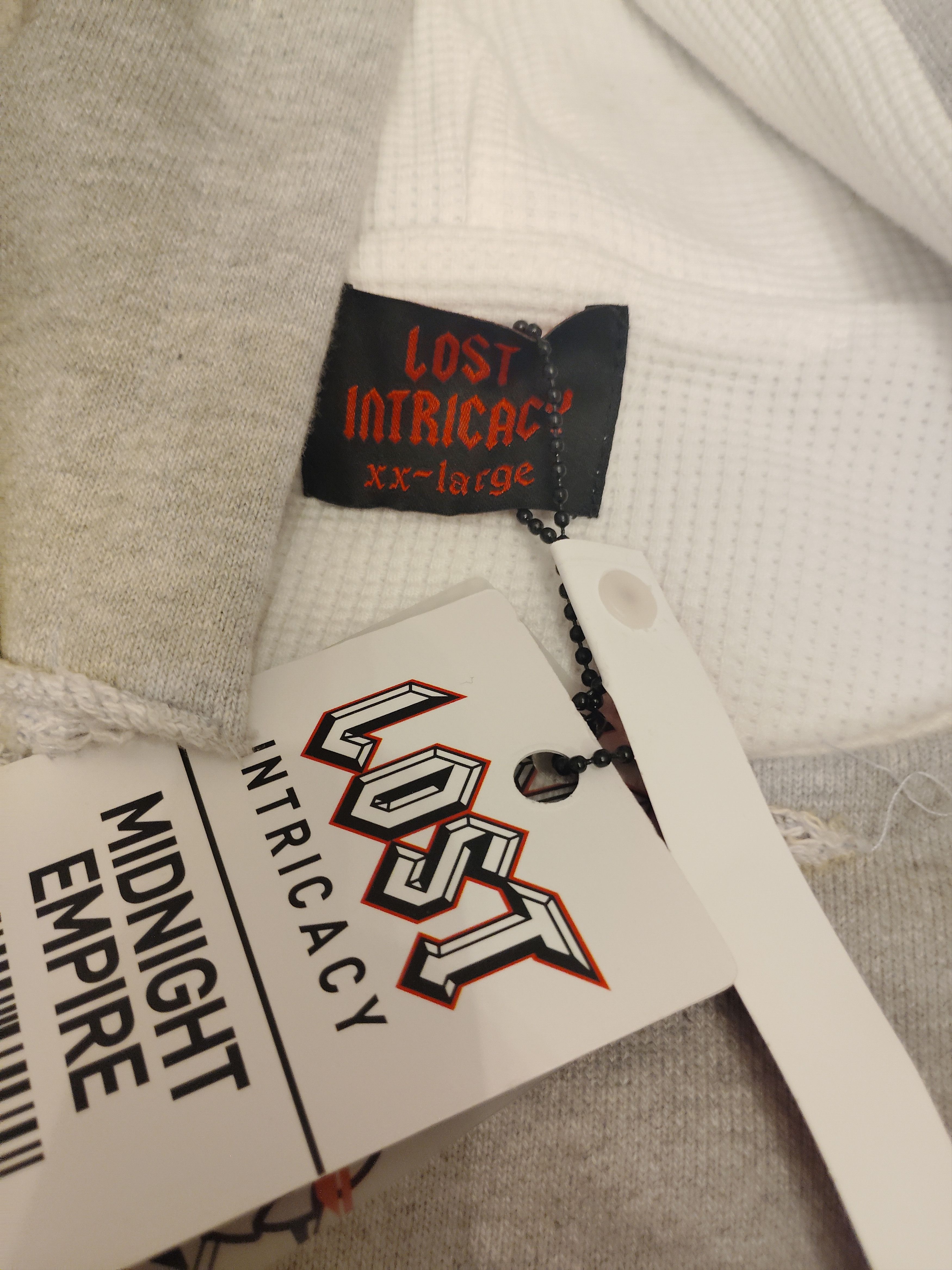 LOST INTRICACY Lost Intricacy Gray Lost Memories Hoodie Size US XXL / EU 58 / 5 - 6 Thumbnail