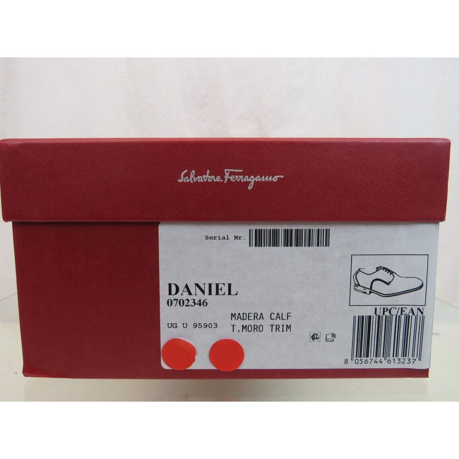 Salvatore Ferragamo FERRAGAMO DANIEL BURNISHED BROWN LEATHER LACE OXFORDS 9.5 E Size US 9.5 / EU 42-43 - 9 Thumbnail