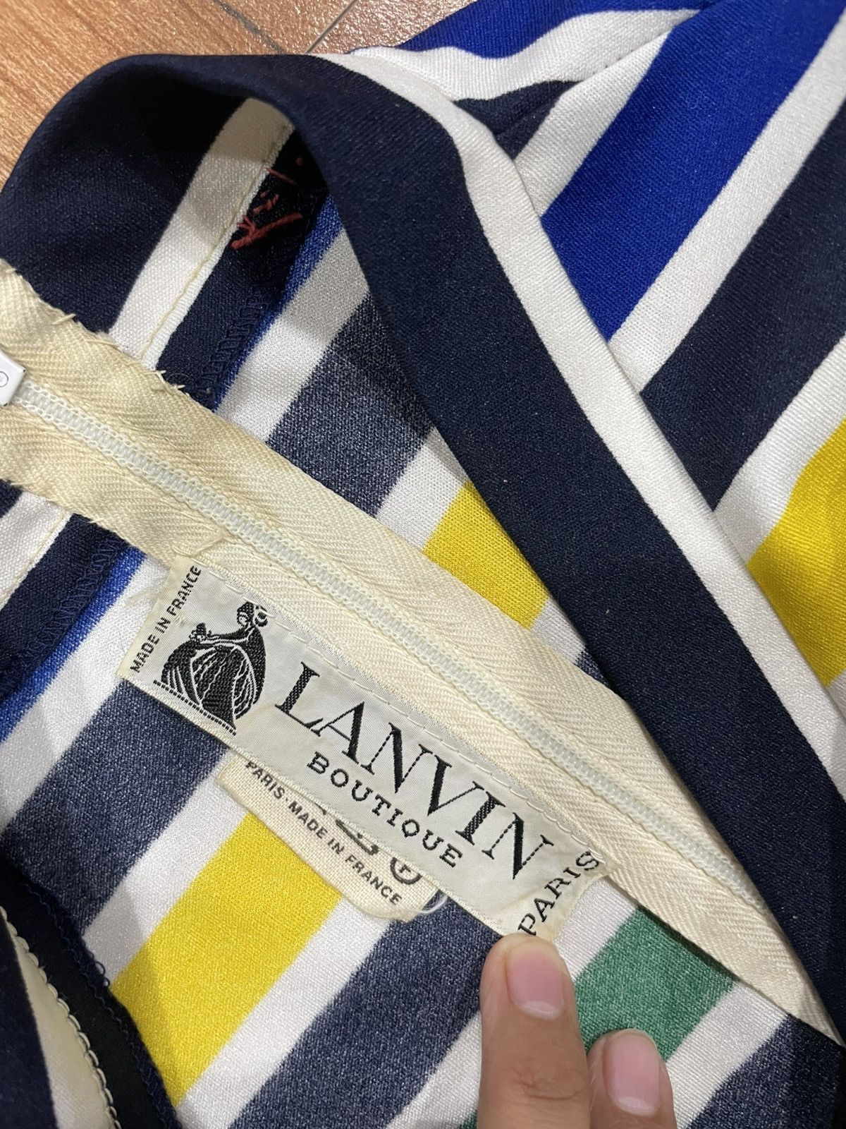 Lanvin Lanvin NonSleeves Dress Size ONE SIZE - 4 Thumbnail