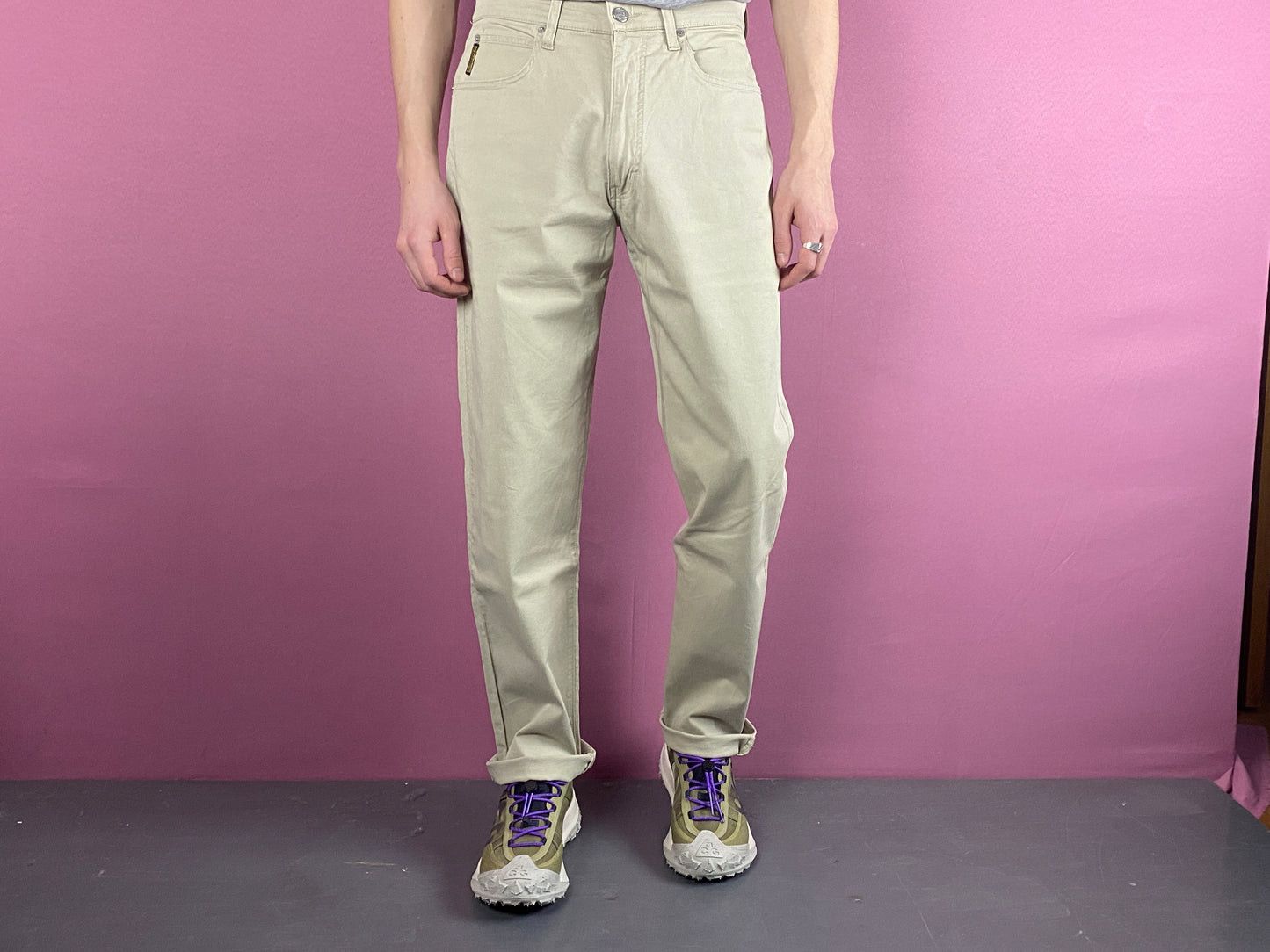 Armani × Vintage Armani Jeans Vintage Men's Jeans - 34 Size US 32 / EU 48 - 3 Thumbnail