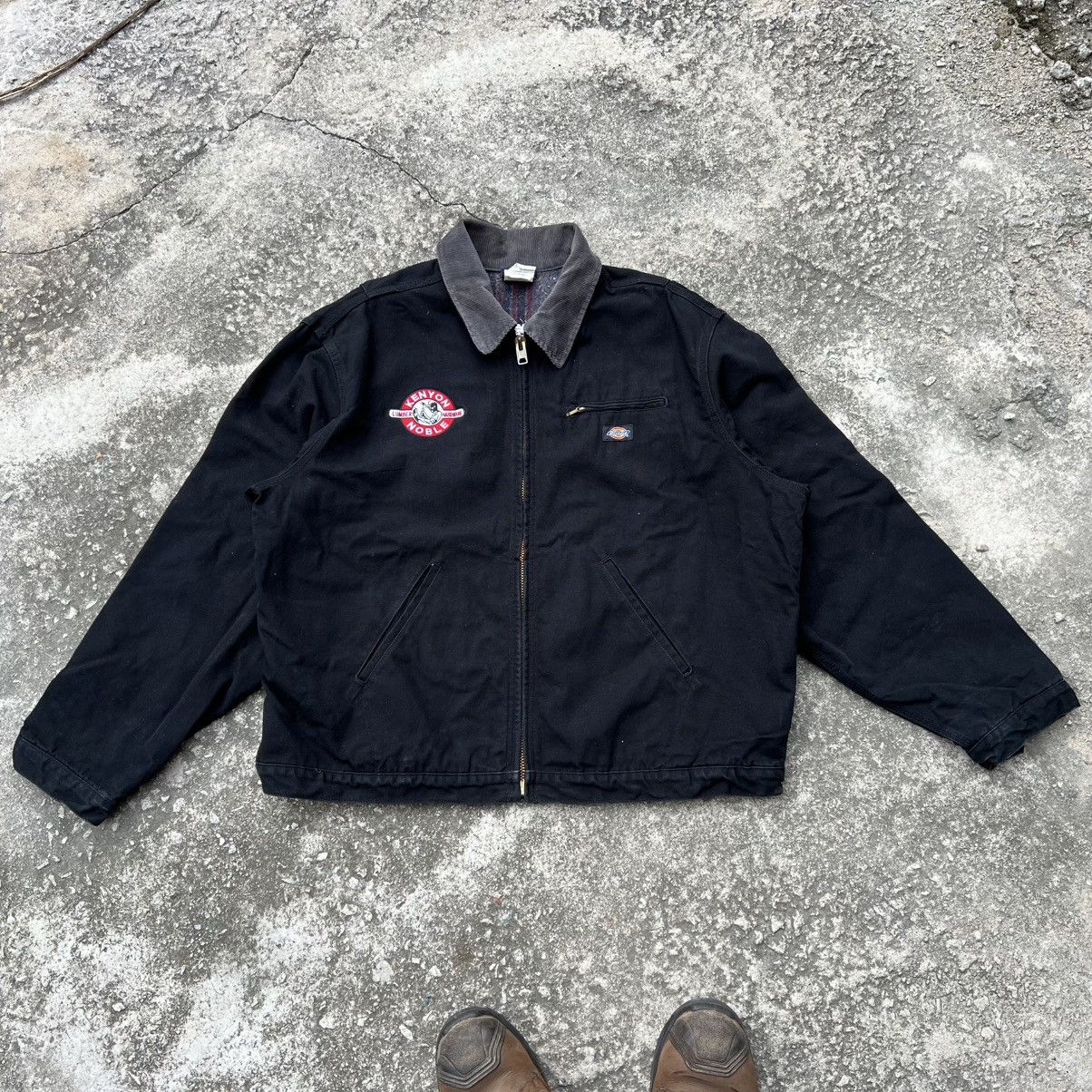 Dickies Vintage Dickies Detroit Black Jacket Size US XL / EU 56 / 4 - 1 Thumbnail