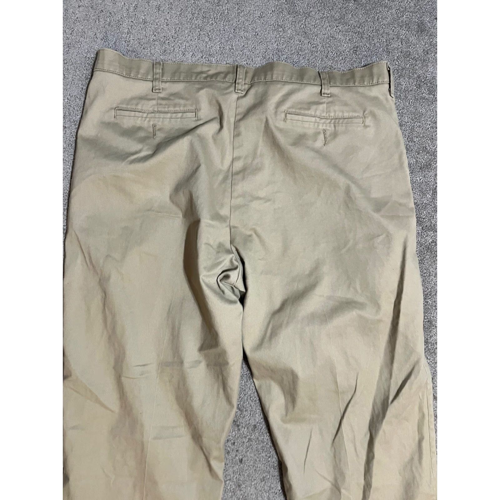 Lee Lee Pants Men 40x30 Beige Total Freedom Relaxed Fit Straight Leg Stretch Pants Size US 40 / EU 56 - 4 Thumbnail