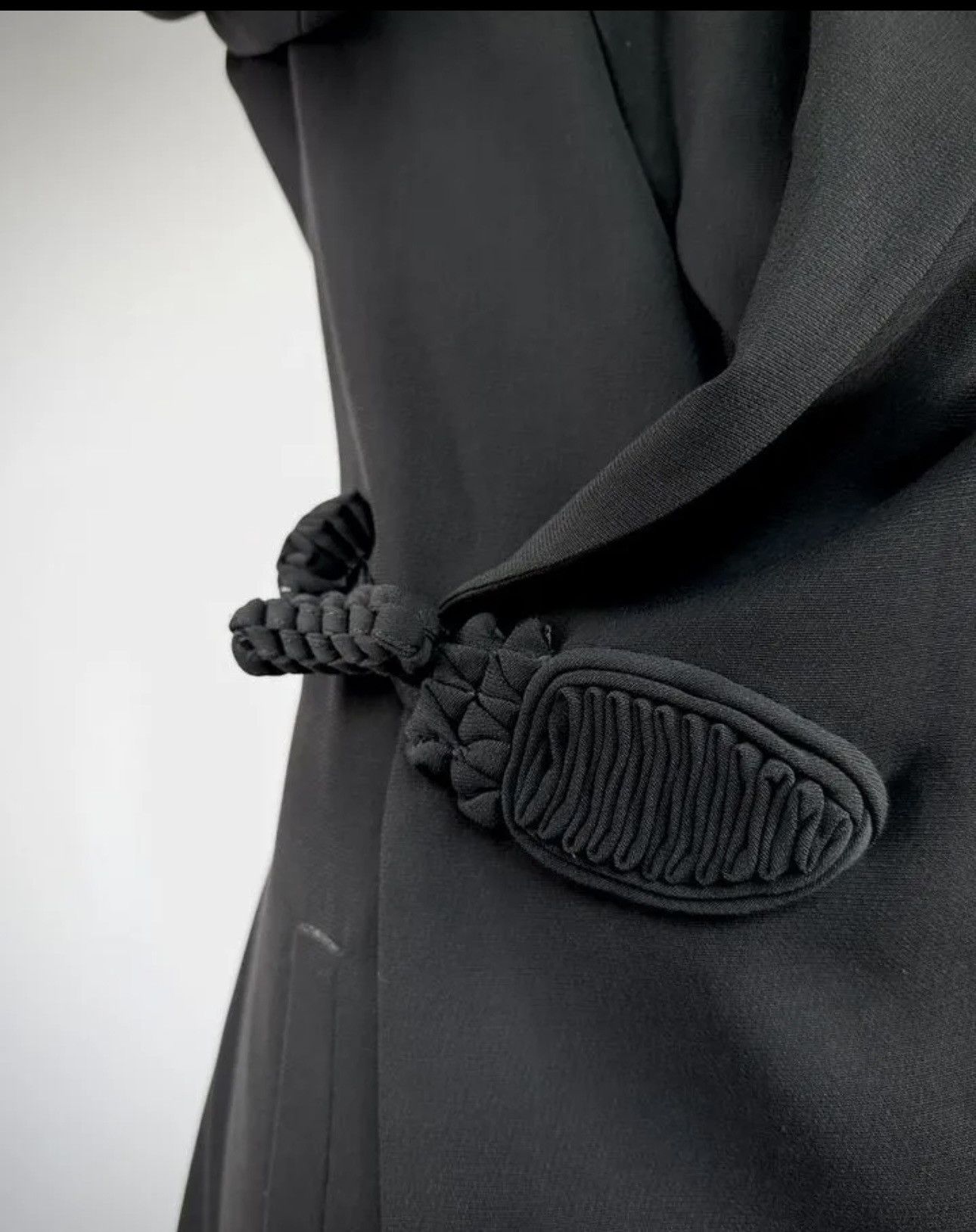 Jean Paul Gaultier Jean Paul Gaultier Archival vintage 1998 coat S Black Size S / US 4 / IT 40 - 6 Thumbnail