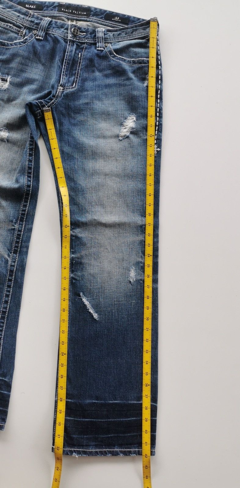 Affliction Y2k Affliction Distressed Denim Black Premium Size US 34 / EU 50 - 21 Thumbnail