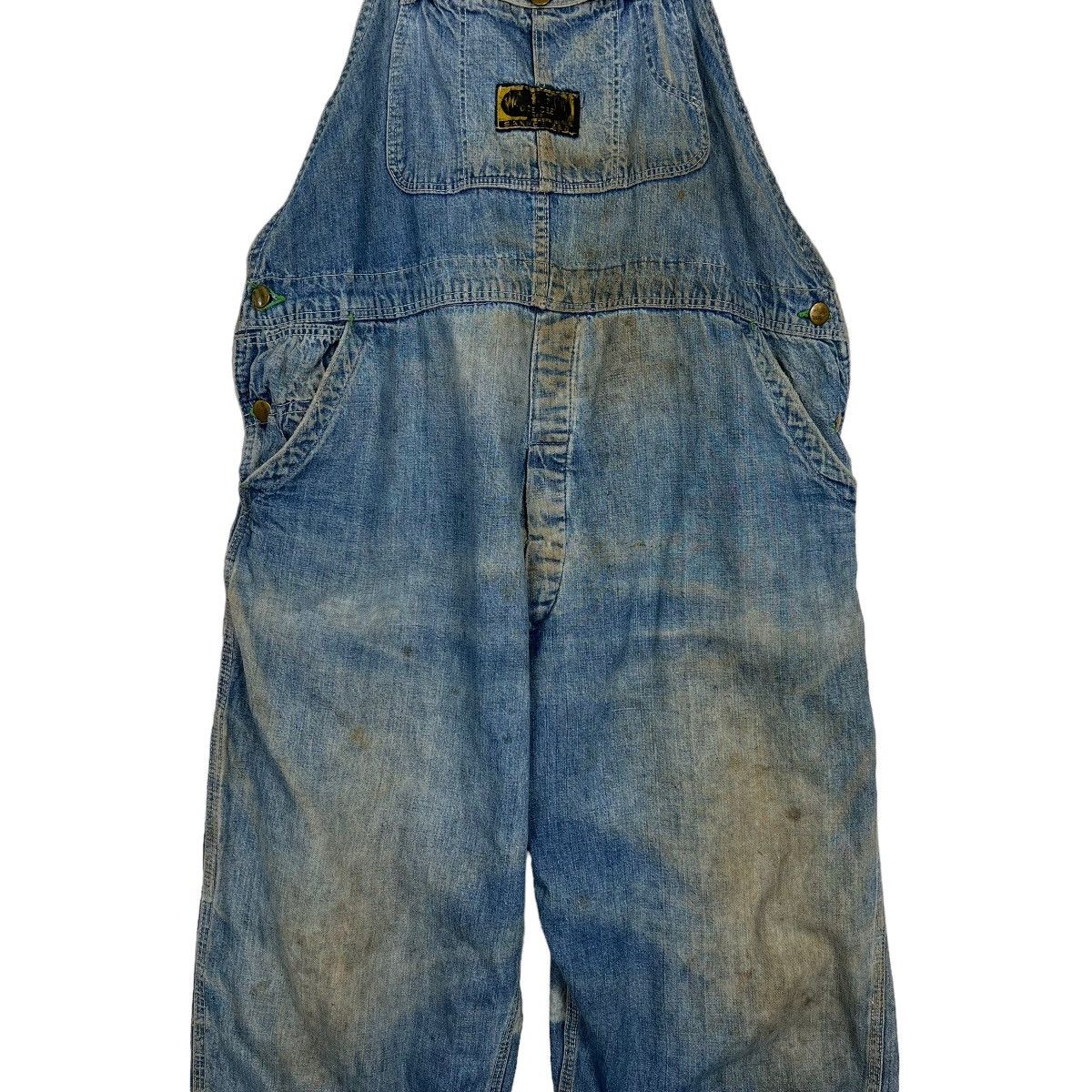 Vintage 🔥 TRUE VINTAGE 1940s WASHINGTON DEE CEE OVERALLS Size US 38 / EU 54 - 5 Thumbnail