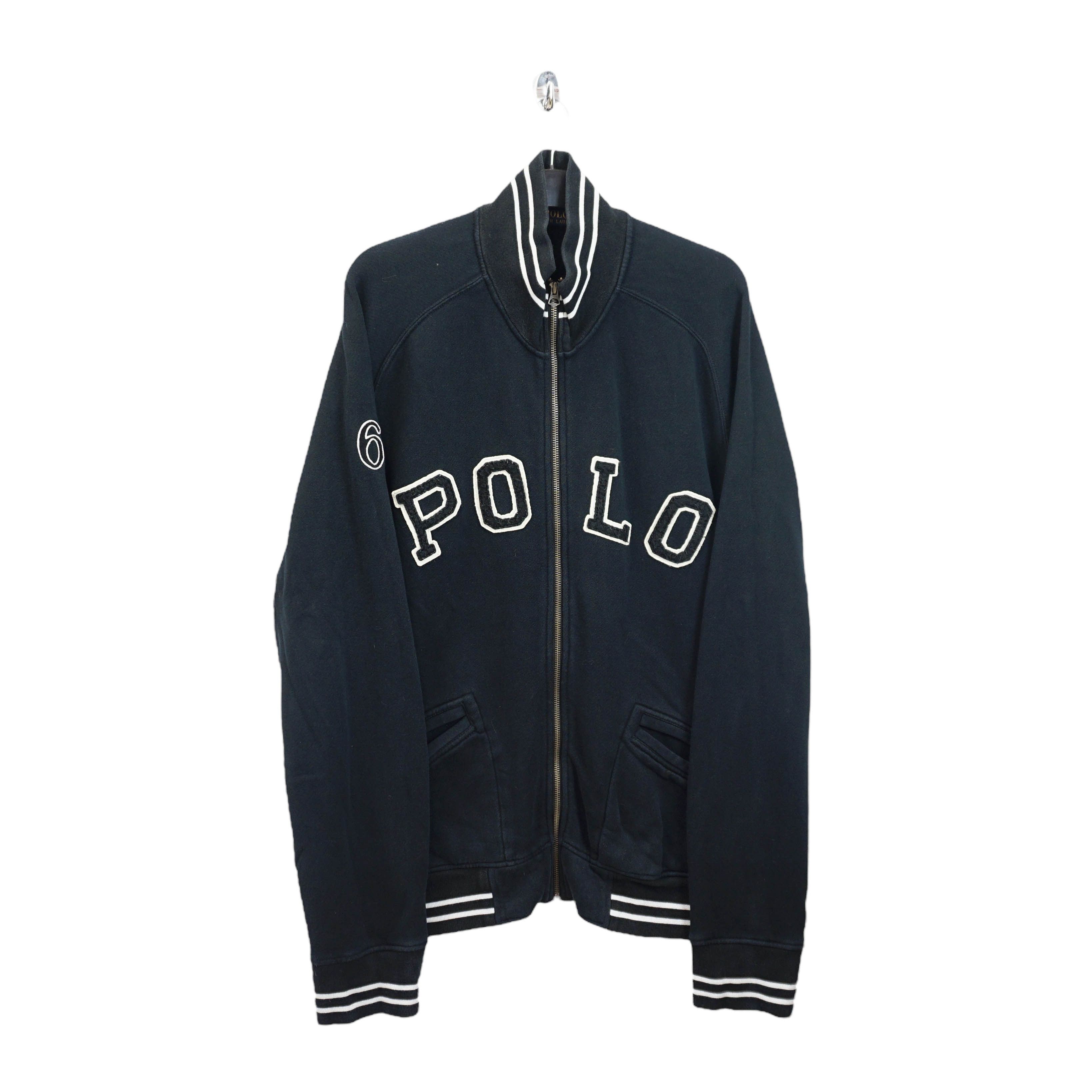 Polo Ralph Lauren Archive Embroidery POLO Logo Zip-Up Sweatshirt Size US XL / EU 56 / 4 - 1 Thumbnail