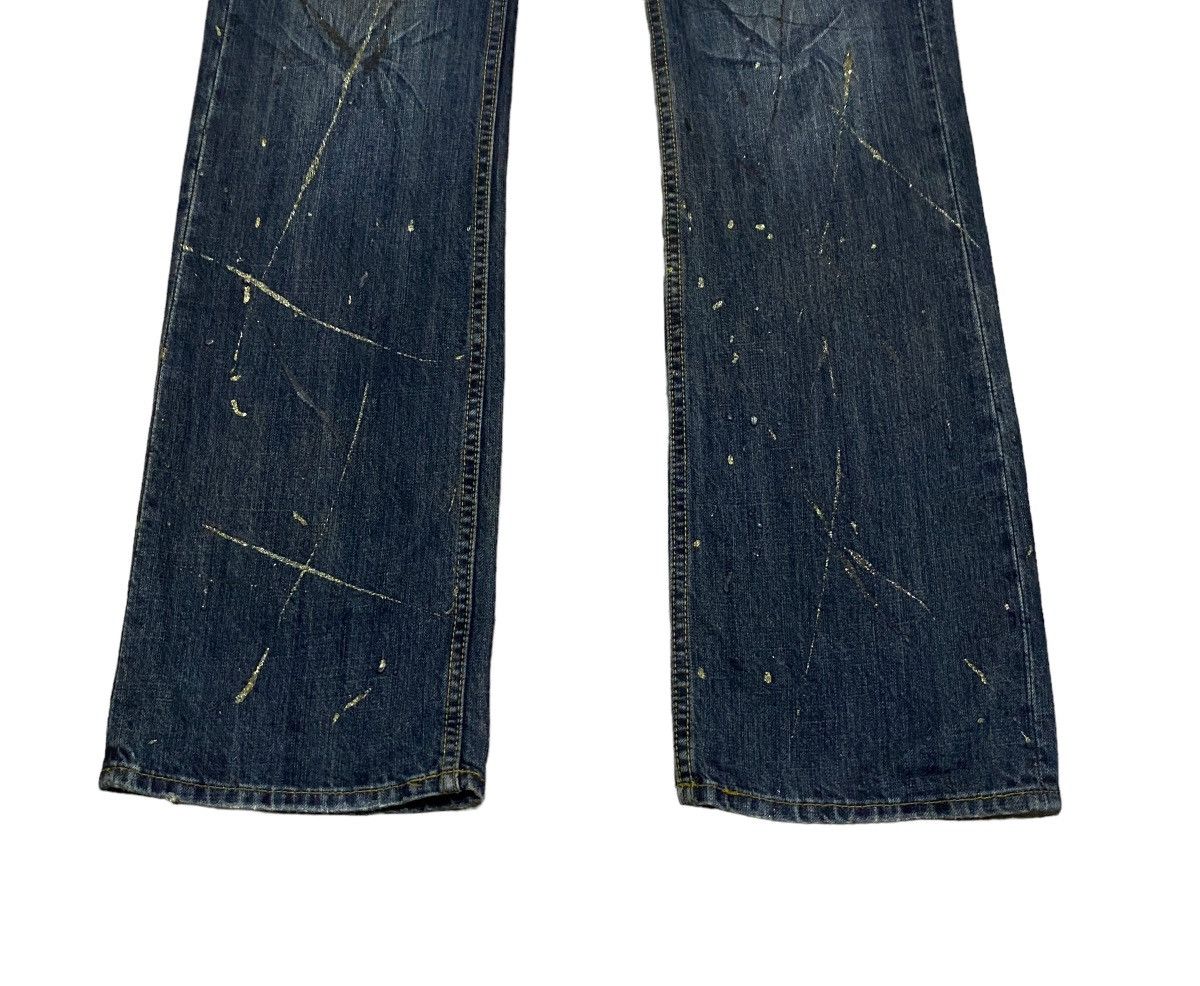 If Six Was Nine Rare Design Vintage Brand Oririn Studded Flared Jeans 1990s Size US 32 / EU 48 - 5 Thumbnail