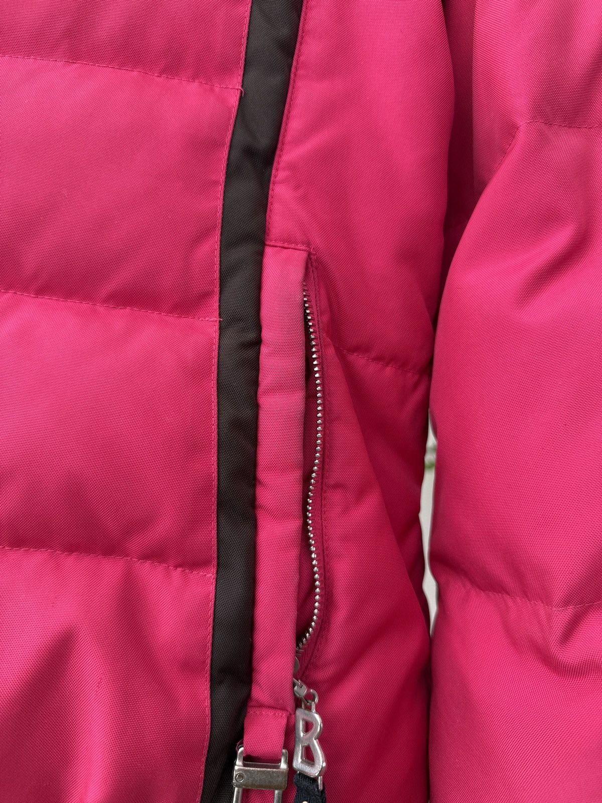 Bogner Vintage Bogner Sport Women’s Pink Down Ski Jacket Hooded Size XS / US 0-2 / IT 36-38 - 5 Thumbnail