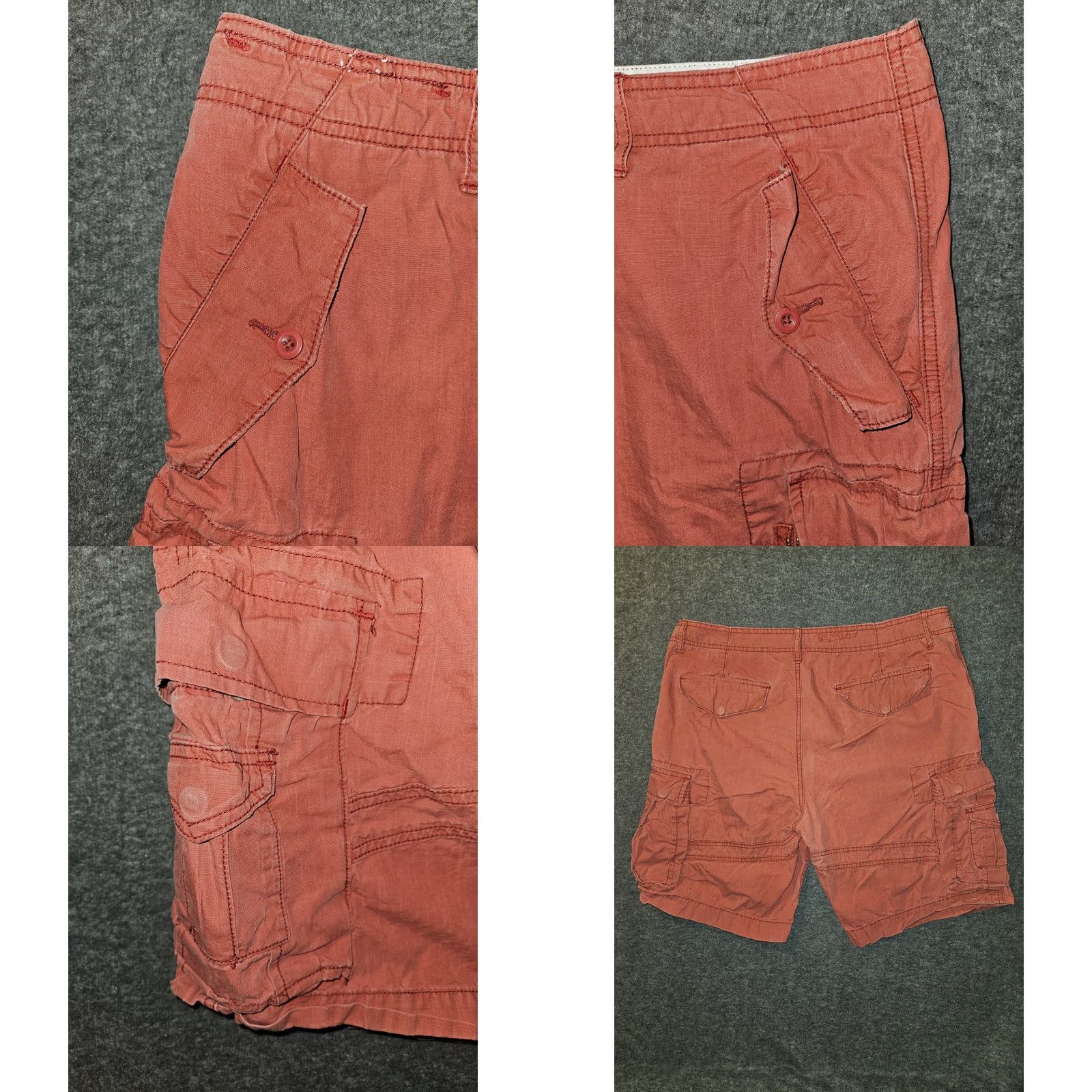 Polo Ralph Lauren Polo Ralph Lauren Cargo Shorts Mens 36 Mauve Flap Pockets Surplus Fit Preppy City Outdoor Casual Travel Size US M / EU 48-50 / 2 - 8 Thumbnail