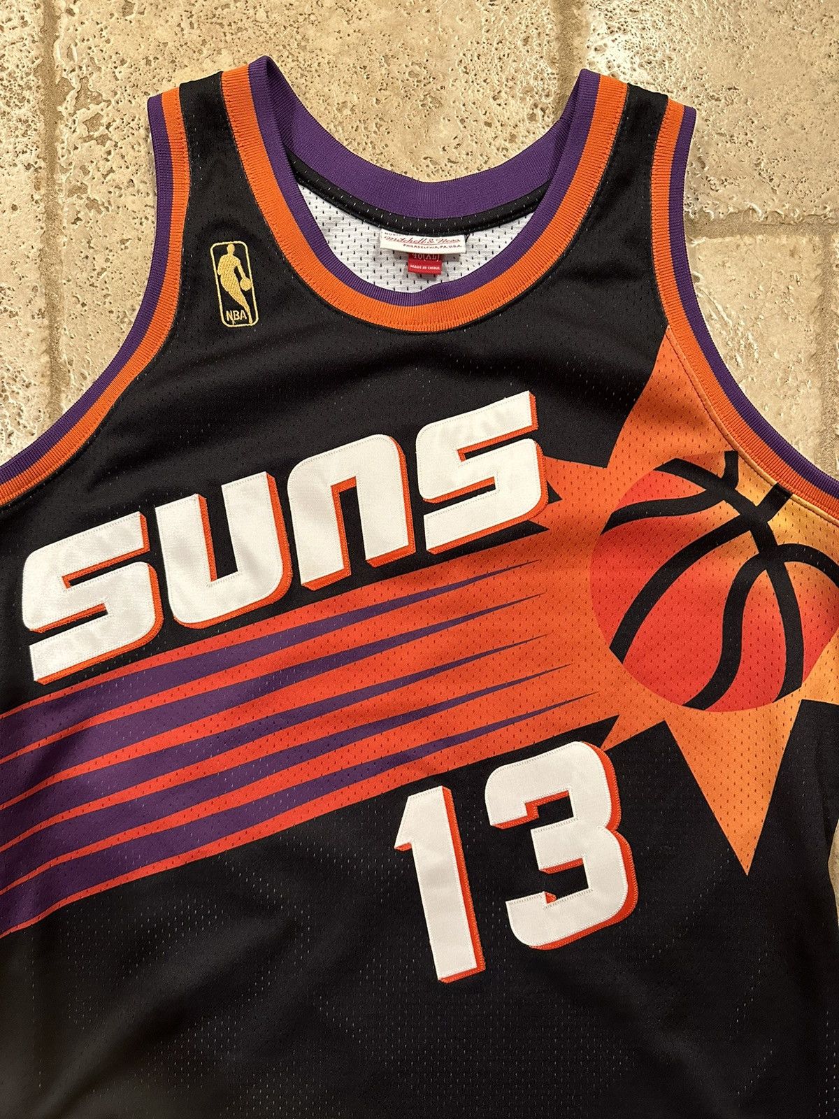 Mitchell & Ness × NBA Mitchell & Ness Phoenix Suns 1996-97 Steve Nash Black Jersey Size US L / EU 52-54 / 3 - 6 Thumbnail