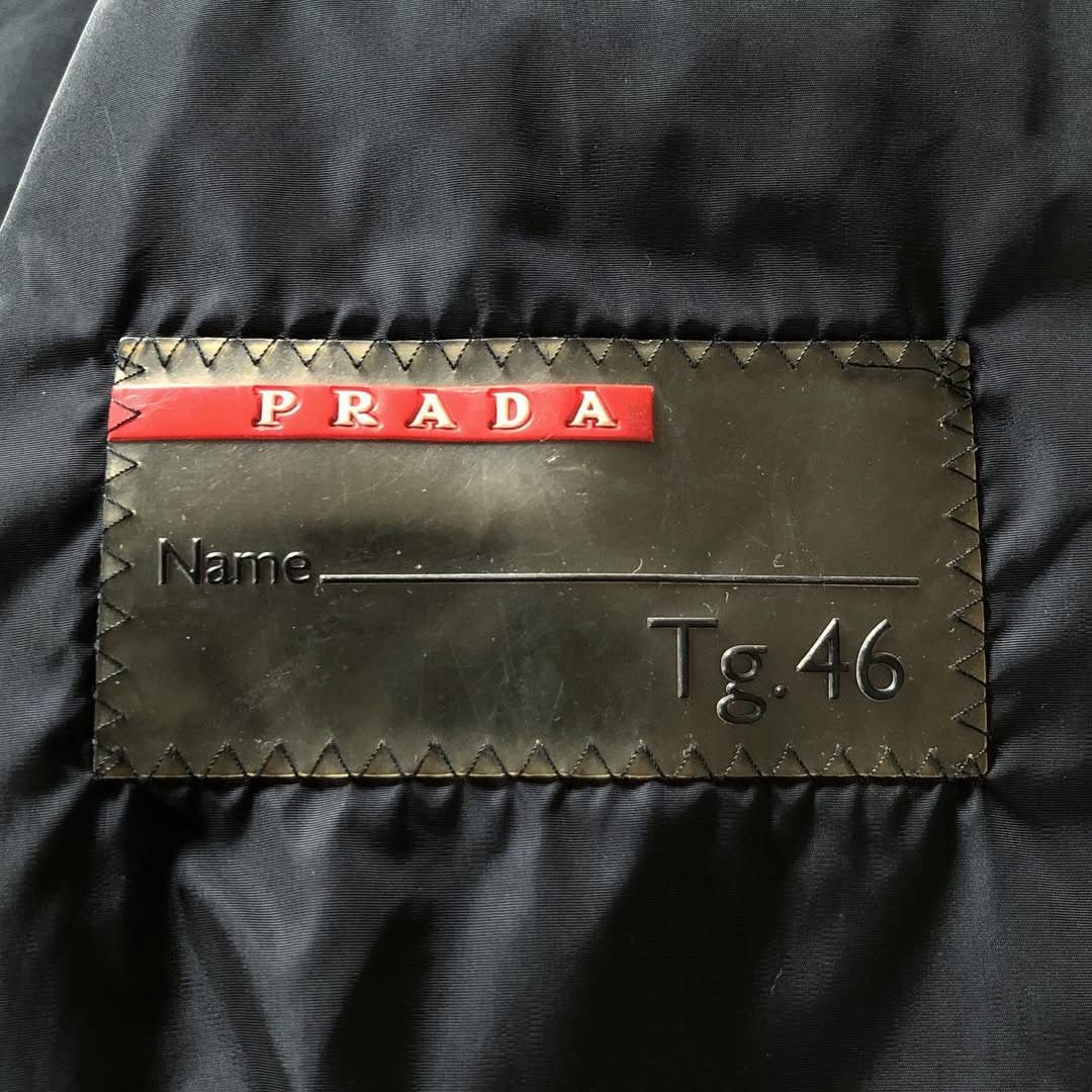 Prada 🛒SENDOFFER🛒00’s Prada Sport Red Tab Nylon Padded Jacket Size US M / EU 48-50 / 2 - 11 Thumbnail