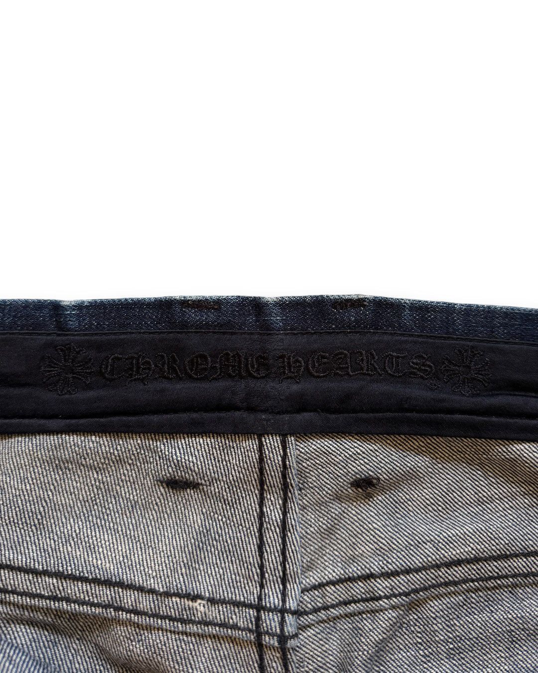 Chrome Hearts chrome hearts denim indigo flare Size US 30 / EU 46 - 5 Thumbnail