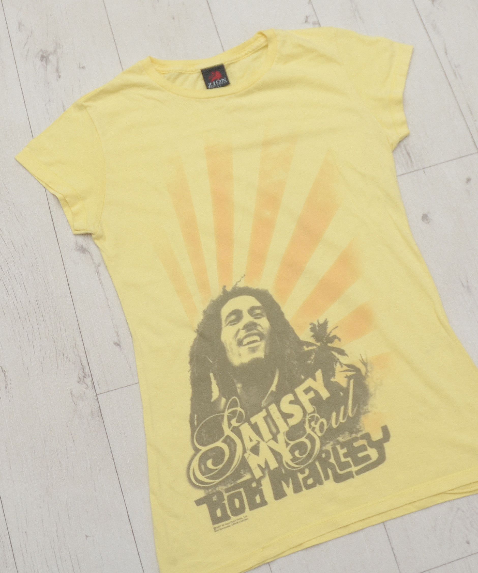 Bob Marley × Vintage × Zion Rootswear Vintage Y2K Zion Bob Marley Band Tee Reggae Jamaica Music Size L / US 10 / IT 46 - 2 Thumbnail