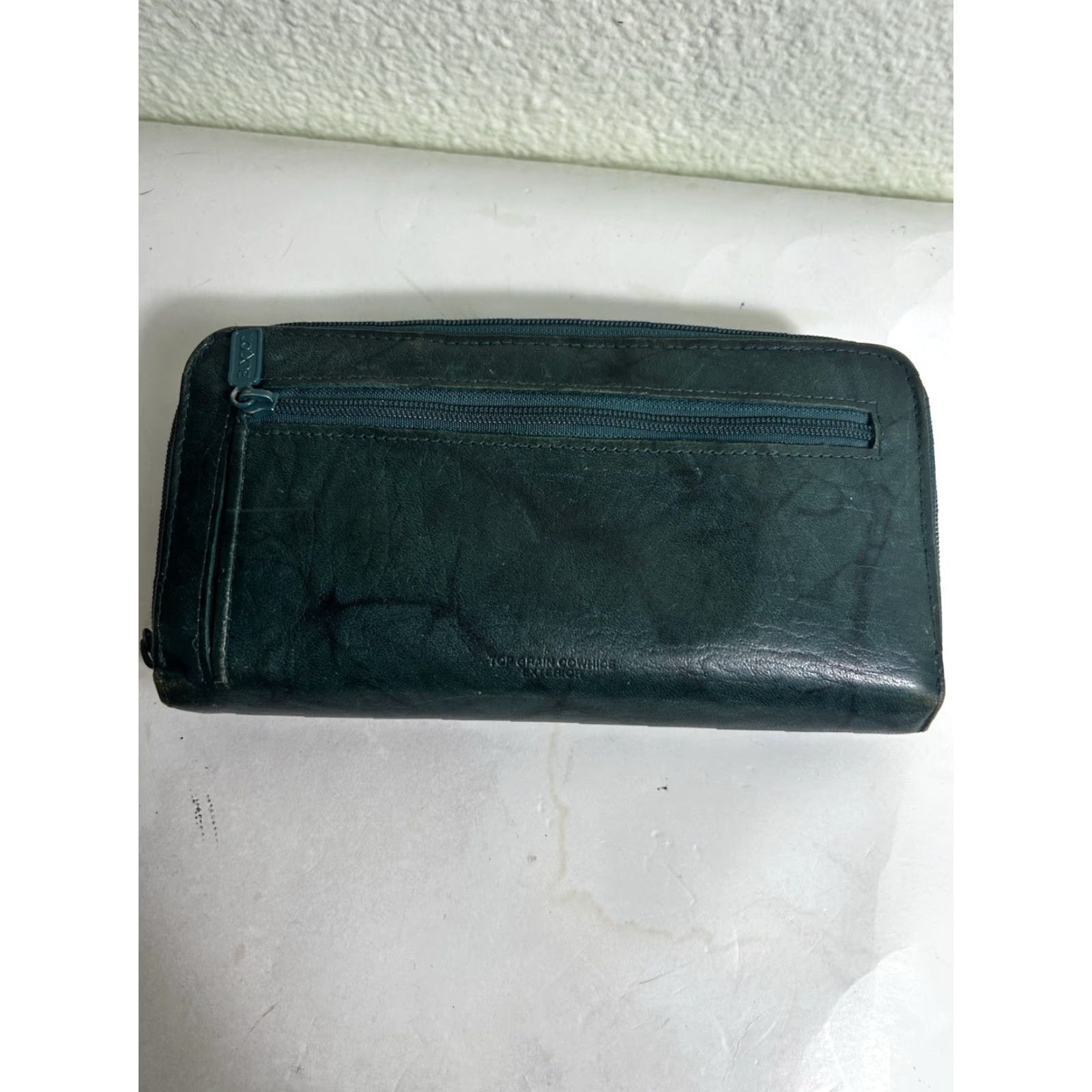 Vintage VINTAGE Buxton Wallet Women Leather Bifold Cardholder Coin Green 7.5x3.5x1 Womens Green Leather Wallet Bifold Buxton 90s? Size ONE SIZE - 6 Thumbnail