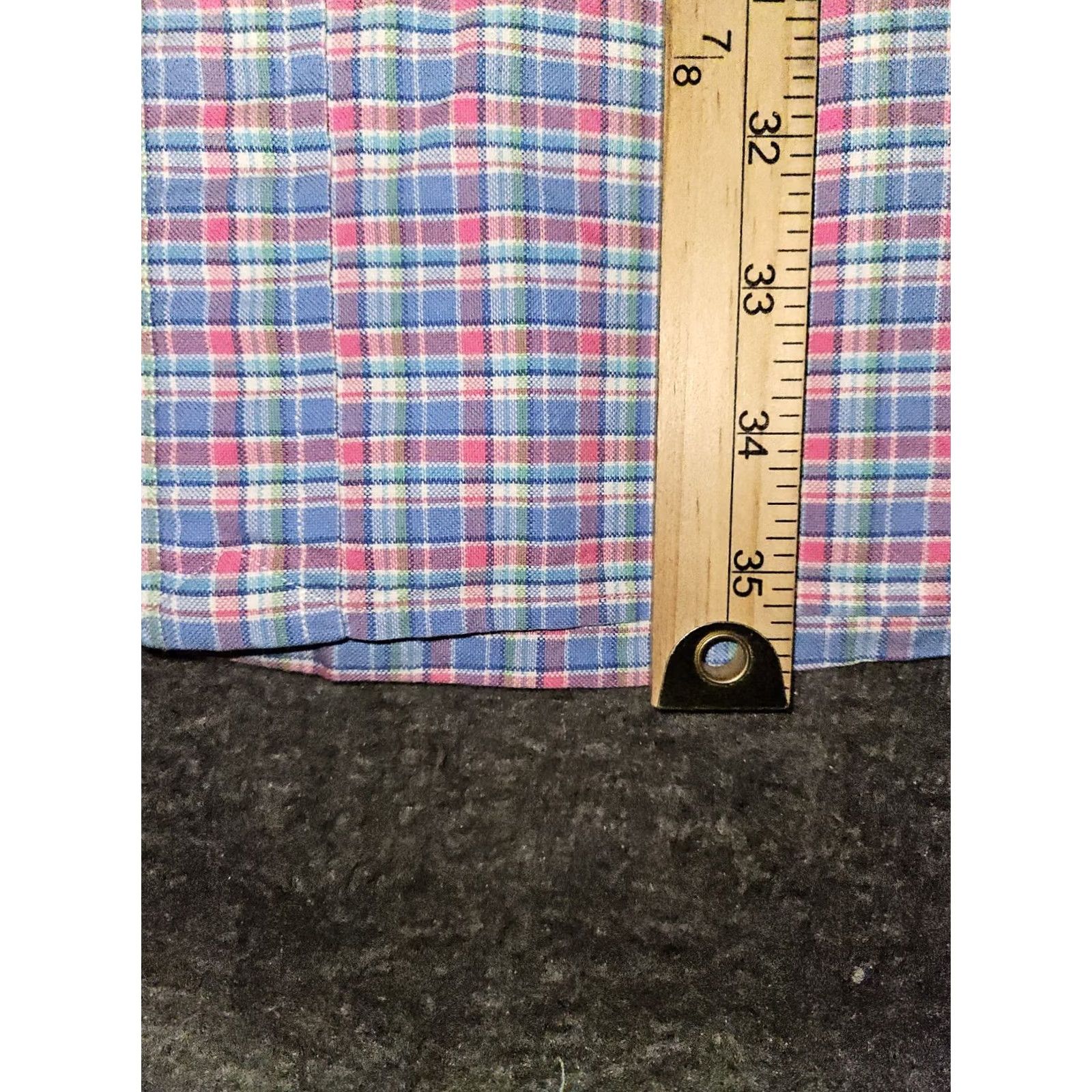 Ralph Lauren Ralph Lauren Button-Down Shirt Men 4XLT Plaid Long Sleeve Preppy Workwear Multicolor Embroidered Button-Up 64in Chest Big & Tall Mens Size US XXL / EU 58 / 5 - 4 Thumbnail
