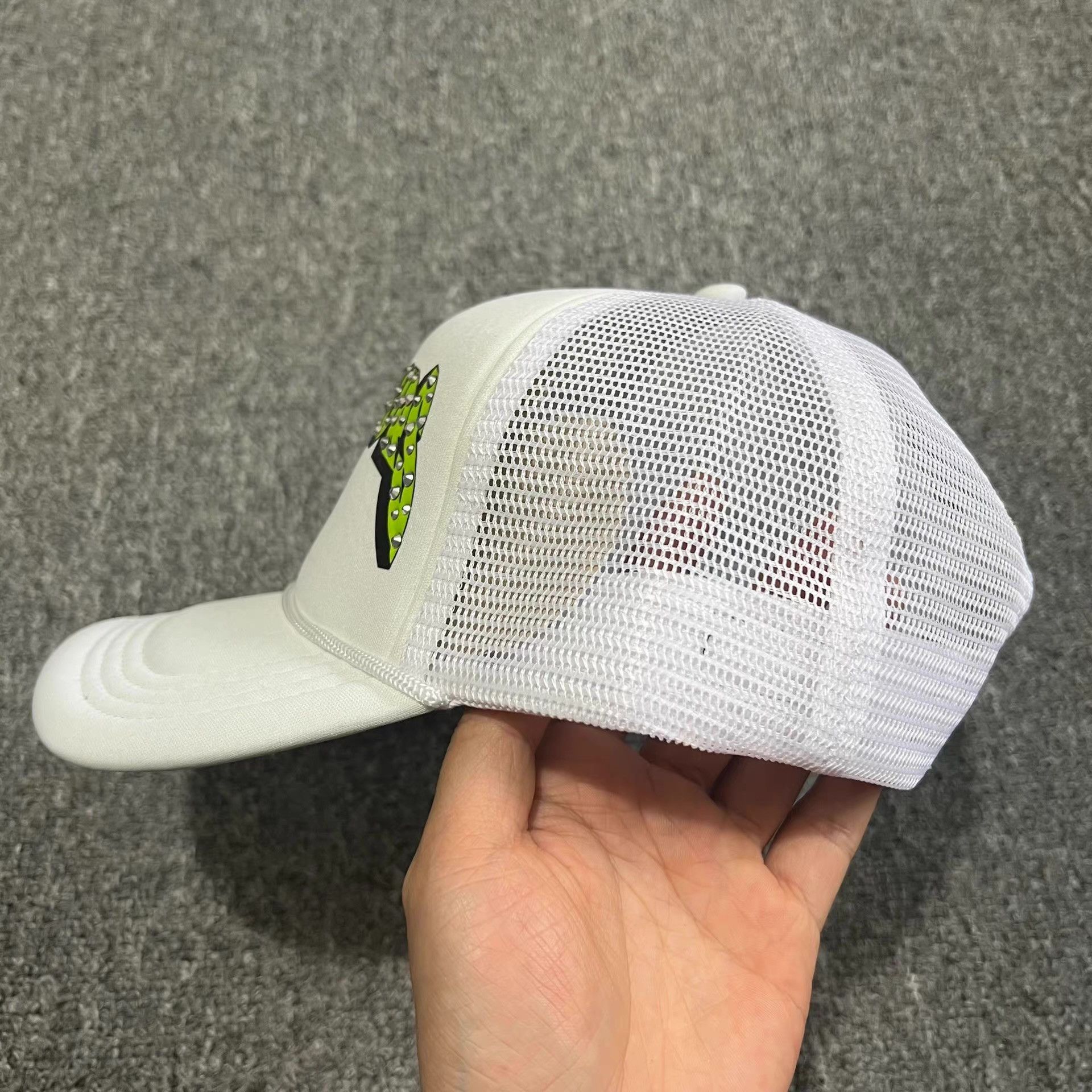 Cross Colours Cross Colours Curved Brim Mesh Trucker Baseball Cap Q7 Size ONE SIZE - 5 Thumbnail